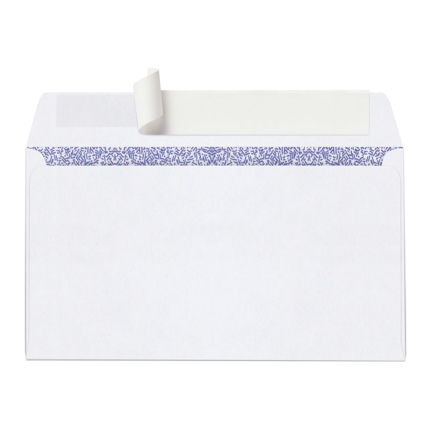 Office Depot Brand #6 3/4 Security Envelopes, 3-5/8in x 6-1/2in, Clean Seal, White, Box Of 100 - Image 4