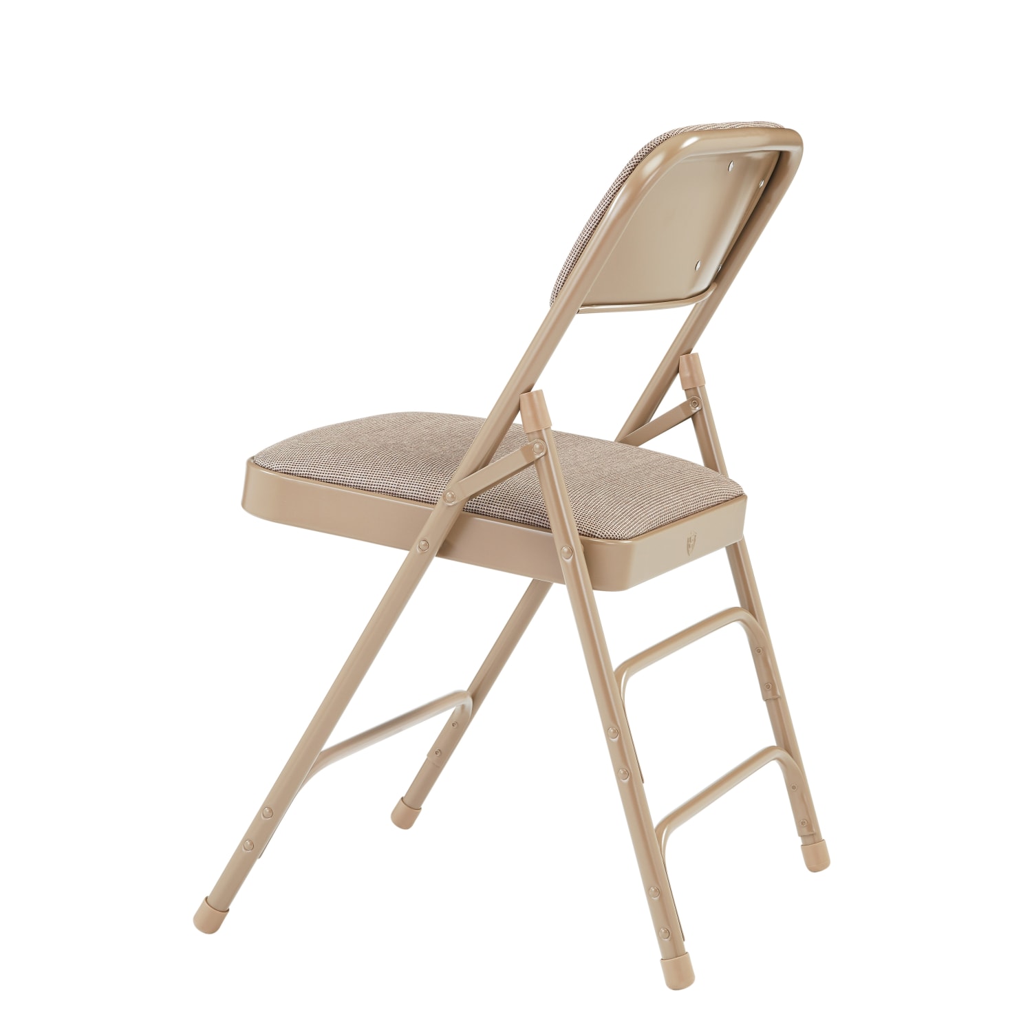 National Public Seating Upholstered TripleBrace Folding Chairs Beige Set Of 4 Chairs PopularChairscom National Public Seating Upholstered Triple Brace Folding Chairs Beige Set Of 4 Chairs PopularChairscom