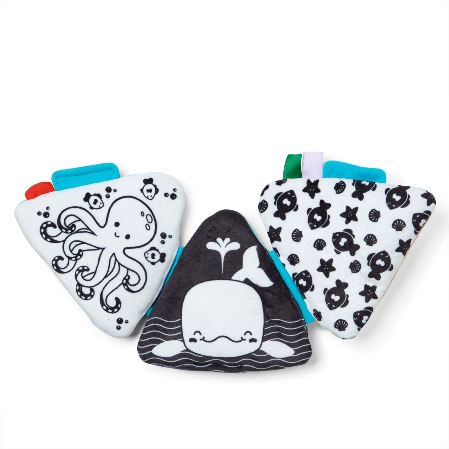 Melissa & Doug Tummy Time Triangle, 11-1/2in, Ocean - Image 4