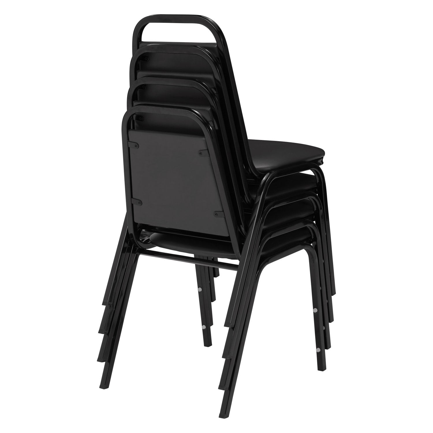 National Public Seating Square Back Padded Vinyl Seat Banquet Stack Chair 15 34in Seat Width Black SeatBlack Frame Set of 4 PopularChairscom National Public Seating Square Back Padded Vinyl Seat Banquet Stack Chair 15 34in Seat Width Black SeatBlack Frame Set of 4 PopularChairscom