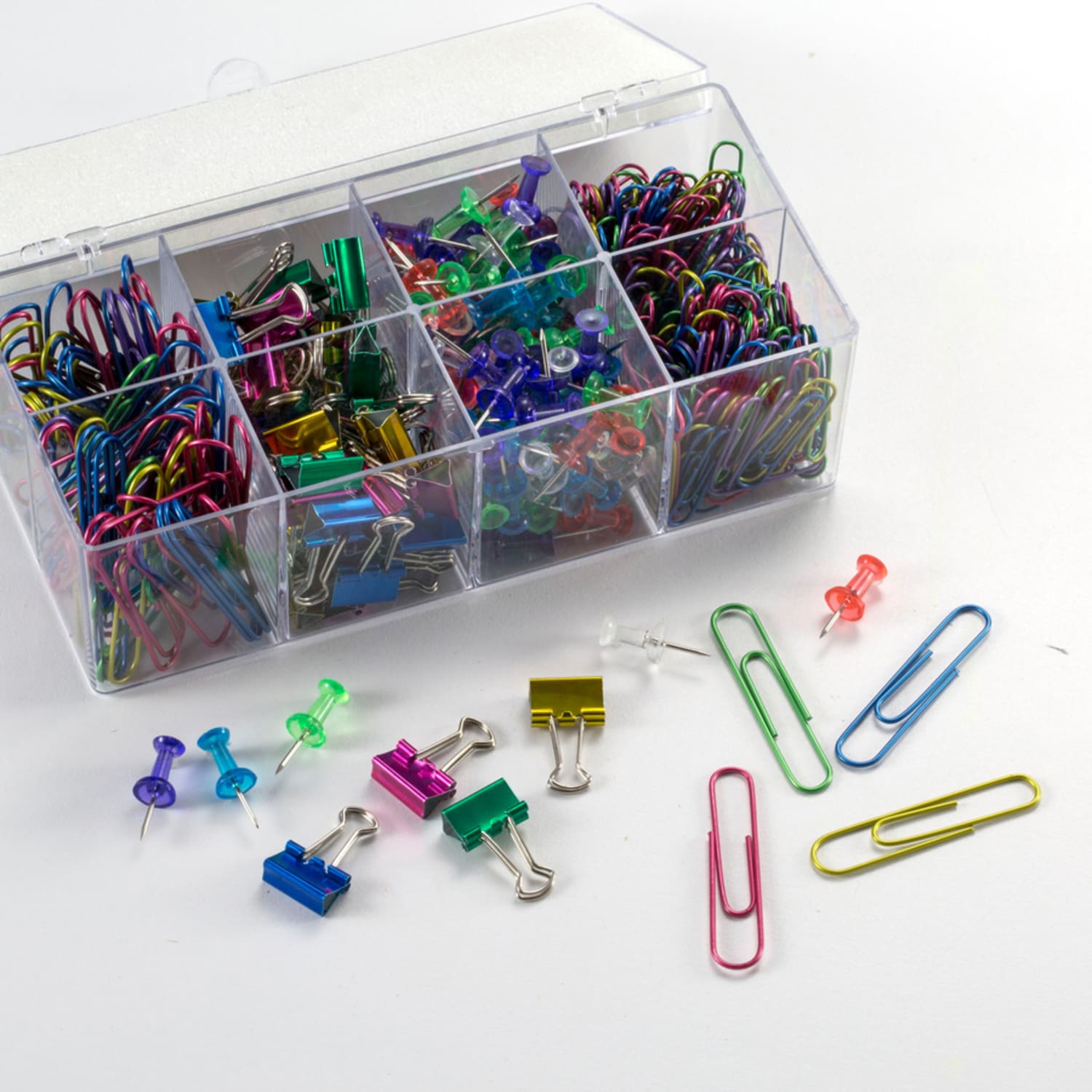Officemate Clip Organizer Set, Assorted Colors - Image 5