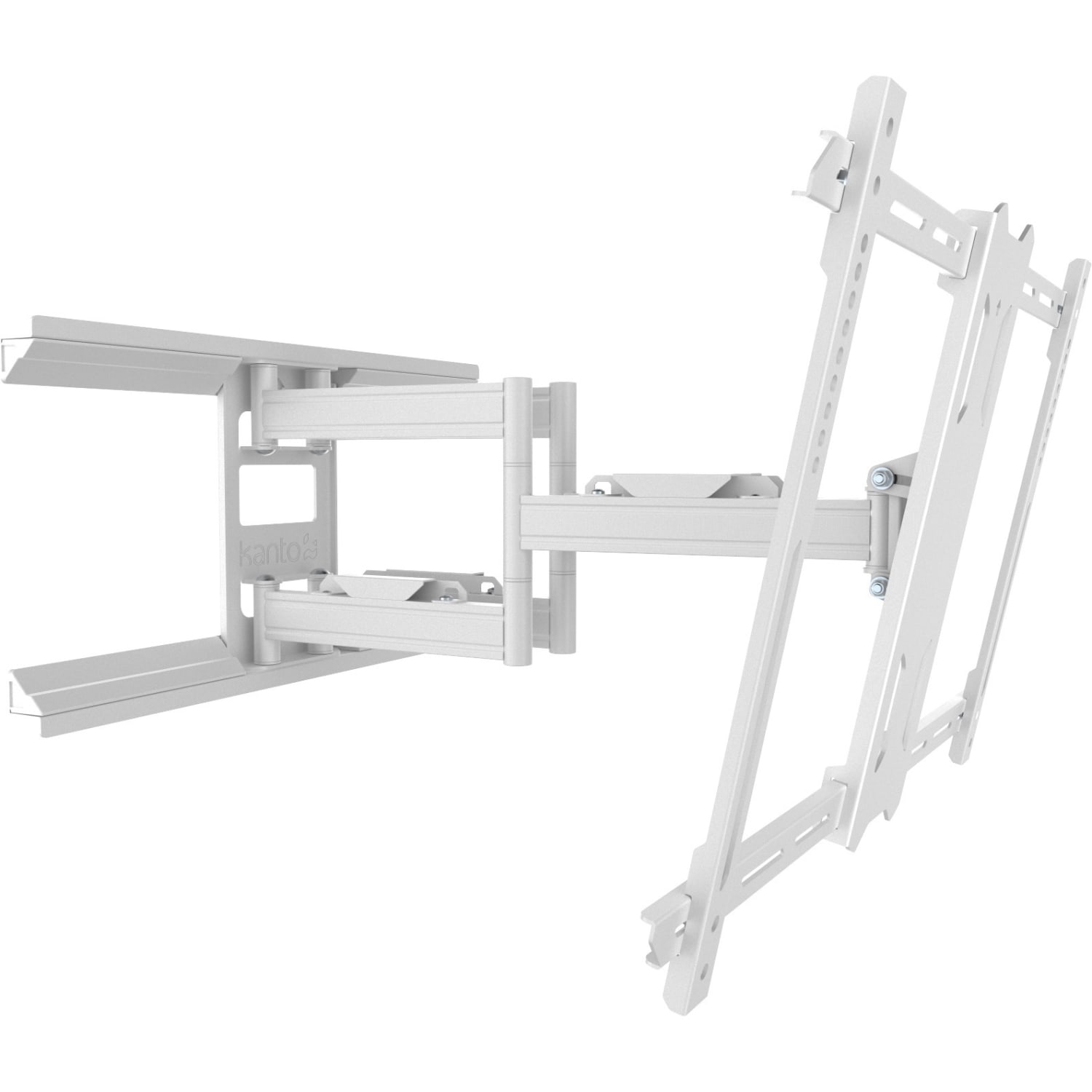 Kanto PDX650W Wall Mount for TV - White - 1 Display(s) Supported - 75in Screen Support - 125 lb Load Capacity - 600 x 400, 200 x 100 - Steel - 1 - Image 4