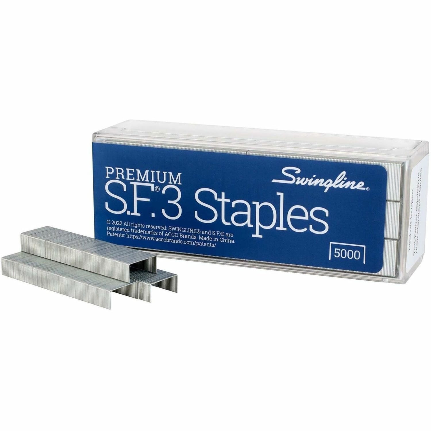 Swingline S.F. 3 Premium Staples, 1/4in Half Strip, Box Of 5,000 - Image 4