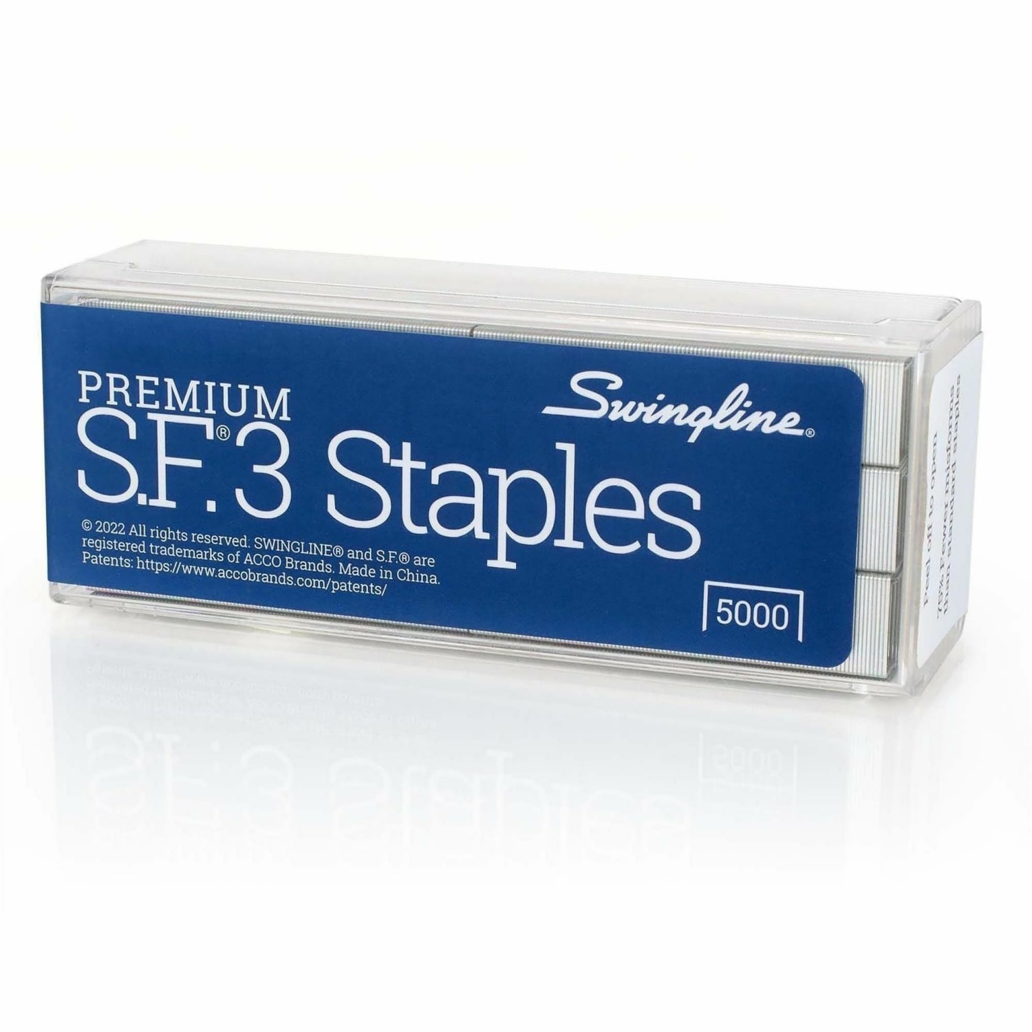 Swingline S.F. 3 Premium Staples, 1/4in Half Strip, Box Of 5,000 - Image 6