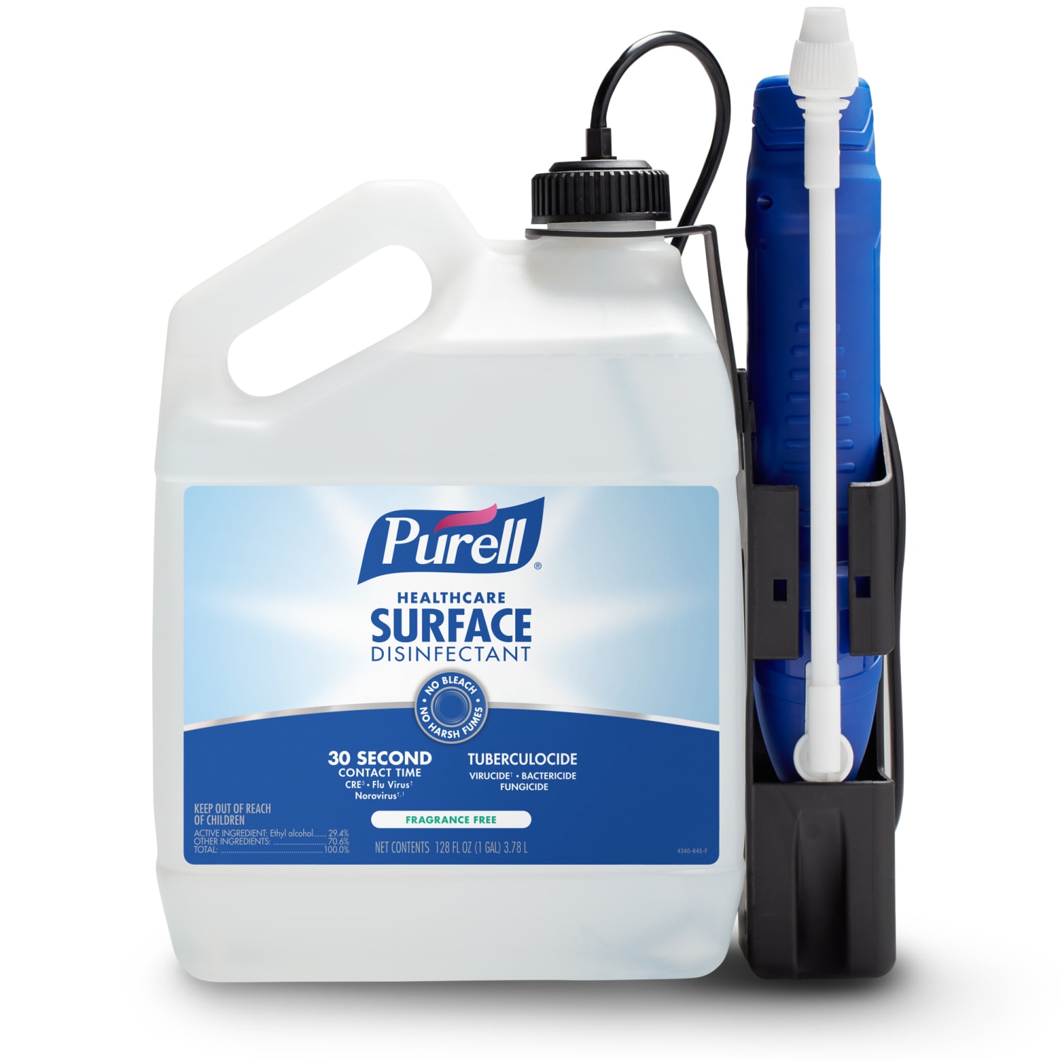 Purell Surface Sanitizer And Disinfectant Battery-Powered Sprayers, 128 Oz, Pack Of 4 Sprayers - Image 5