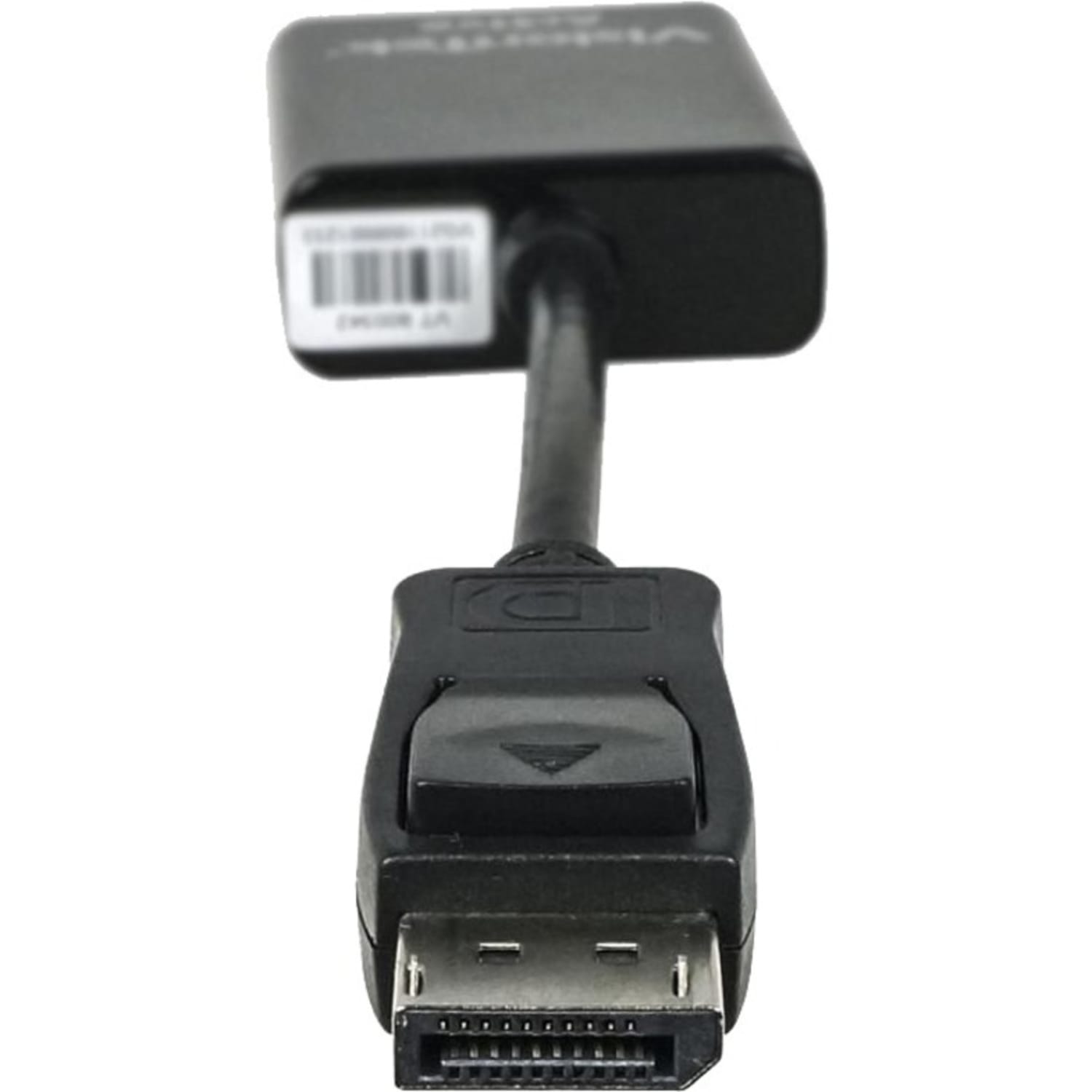 VisionTek DisplayPort to VGA Active Adapter (M/F) - DisplayPort/VGA Video Cable for Video Device, Projector, Monitor, TV, Dock, Digital Signage Display - First End: 1 x DisplayPort Digital Audio/Video - Male - Second End: 1 x 15-pin HD-15 - Female - Black - Image 4