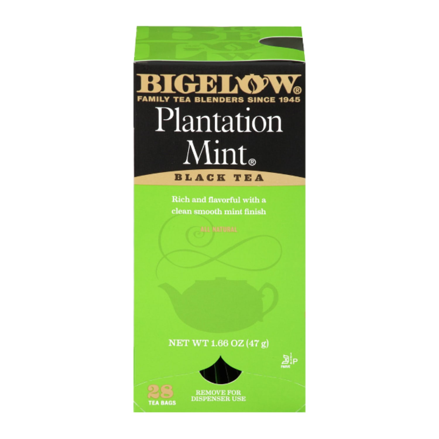 Bigelow Plantation Mint Tea Bags, Box Of 28 - Image 4