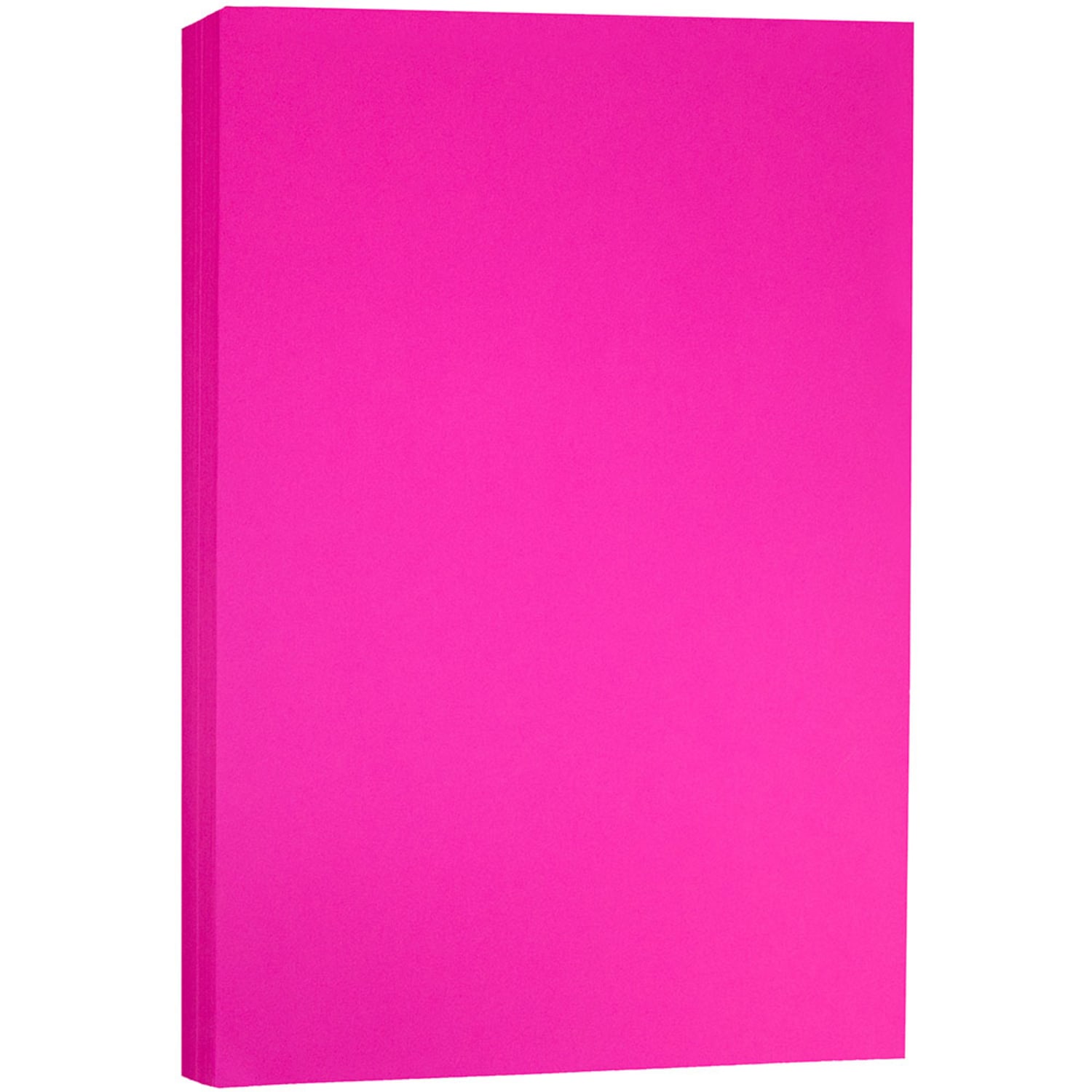 JAM Paper Card Stock, Fuchsia, Ledger (11in x 17in), 65 Lb, 30% Recycled, Pack Of 50 - Image 3