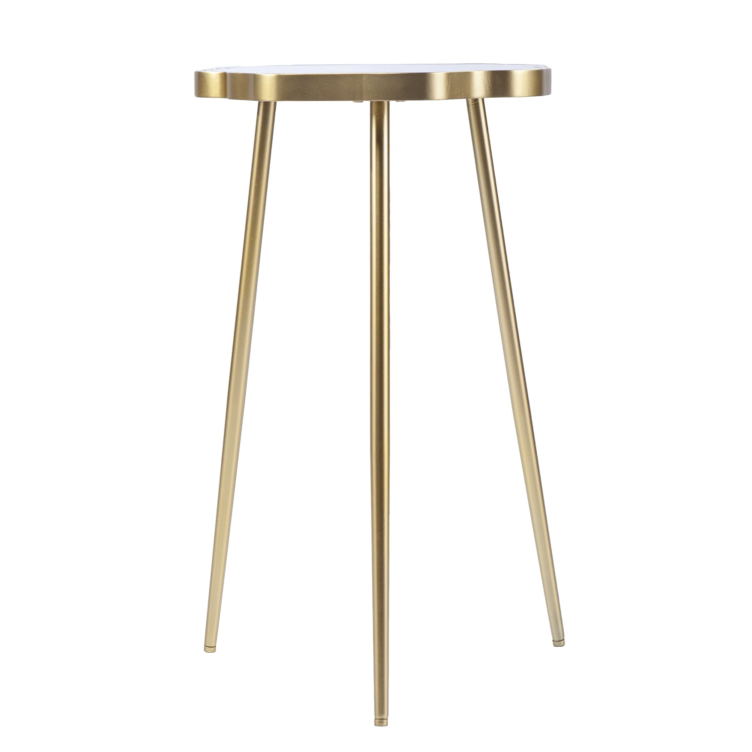 SEI Furniture Norcova Accent Table, 20inH x 17inW x 14inD, Purple - Image 3