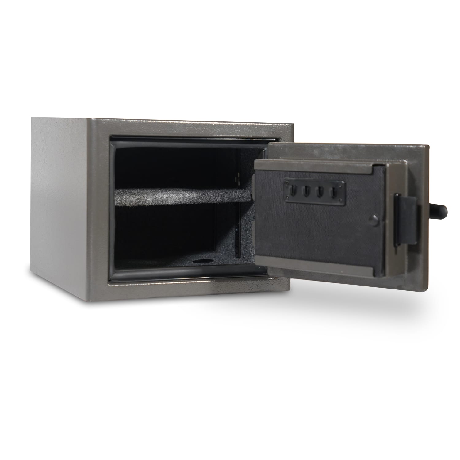 Sanctuary Diamond Biometric Lock Home/Office Safe, 0.79 Cu. Ft., Dark Grey Hammertone - Image 4
