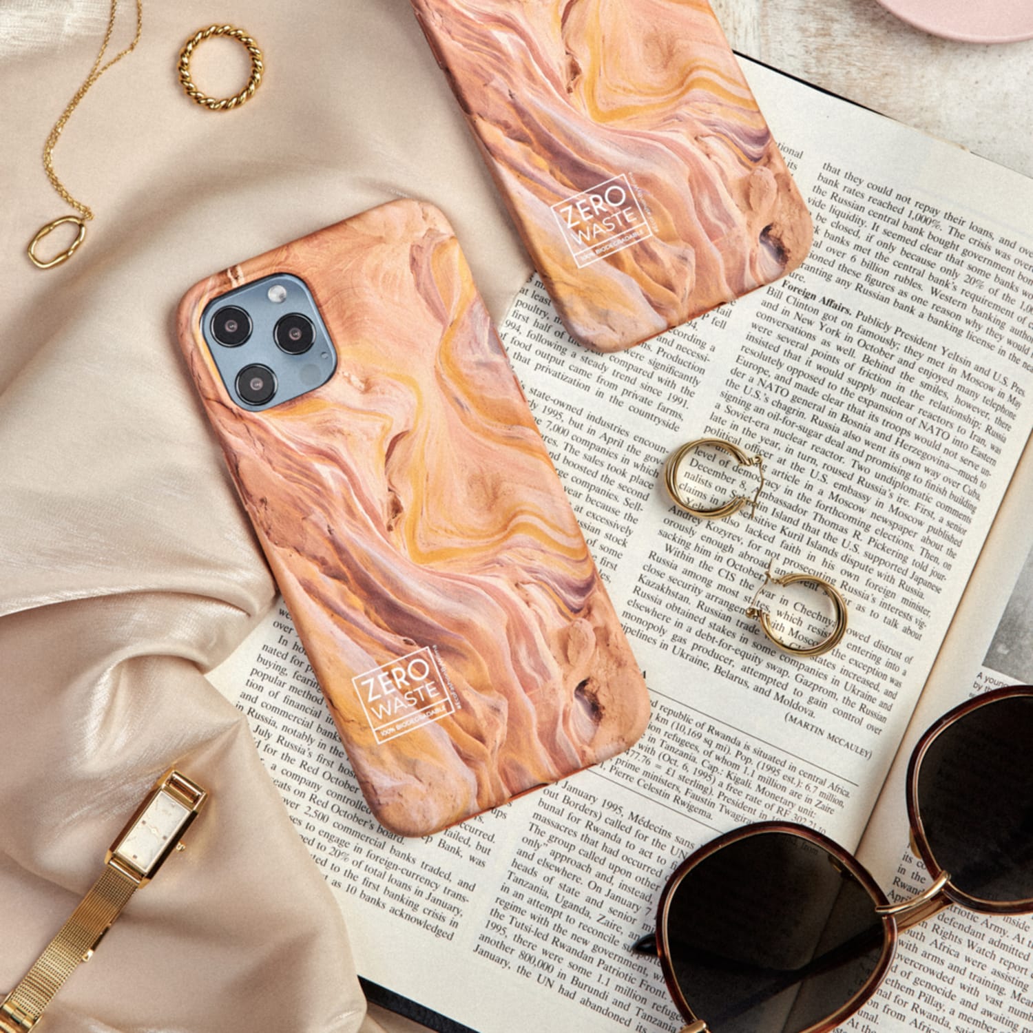 Zero Waste Movement Phone Case for Apple iPhone 12 Mini, Canyon, AEN100012 - Image 4
