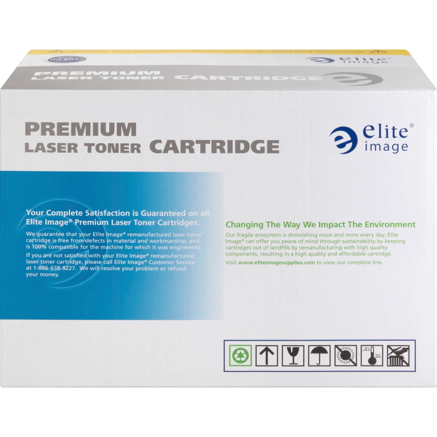 Elite Image Remanufactured Yellow Toner Cartridge Replacement For HP 507A, CE402A - Image 6