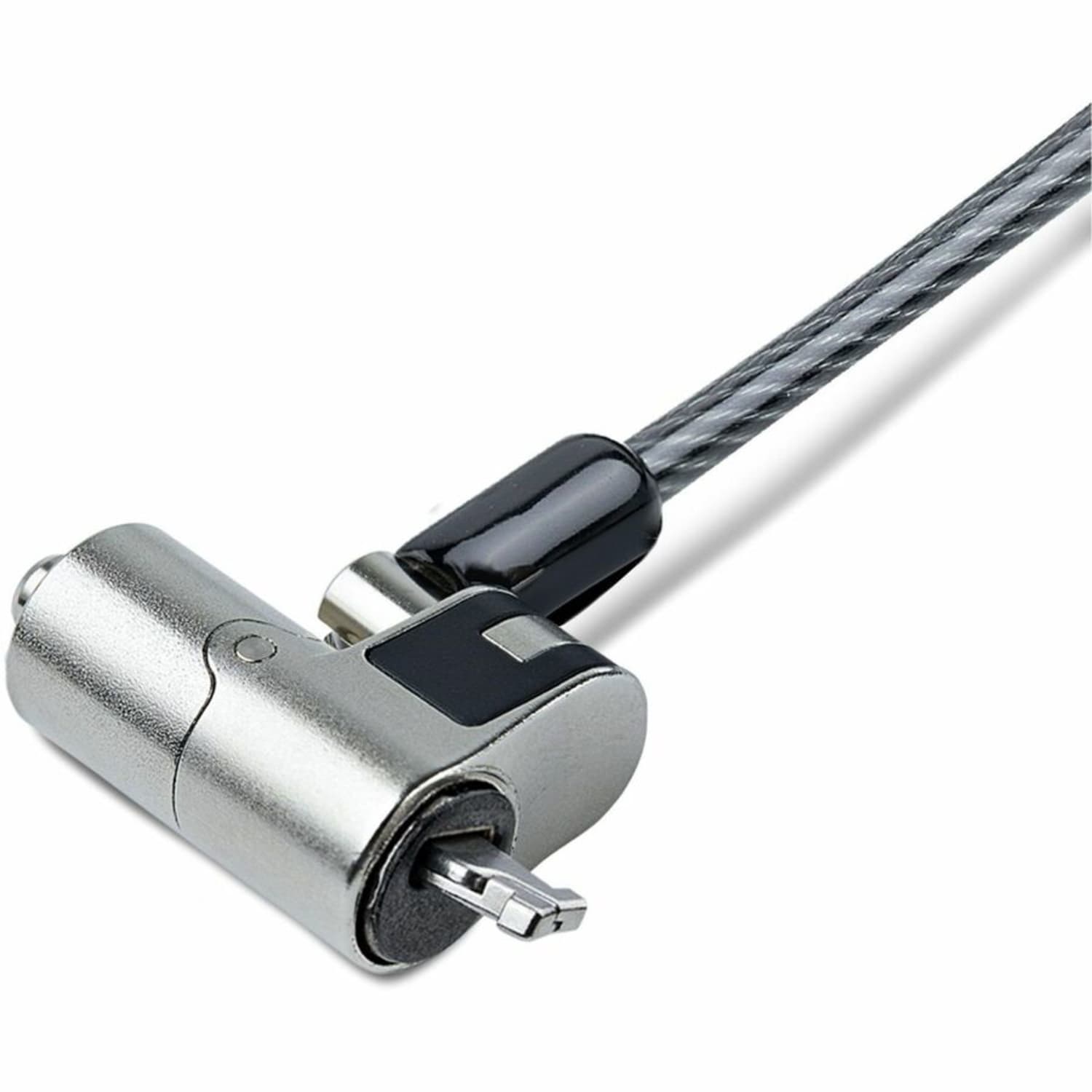 StarTech.com Nano Laptop Cable Lock 6ft, Anti-Theft Keyed Lock, Security Cable Locks Nano Slot Notebooks, Steel Cable Lock  - NANOKLAPTOPLOCK - Image 3