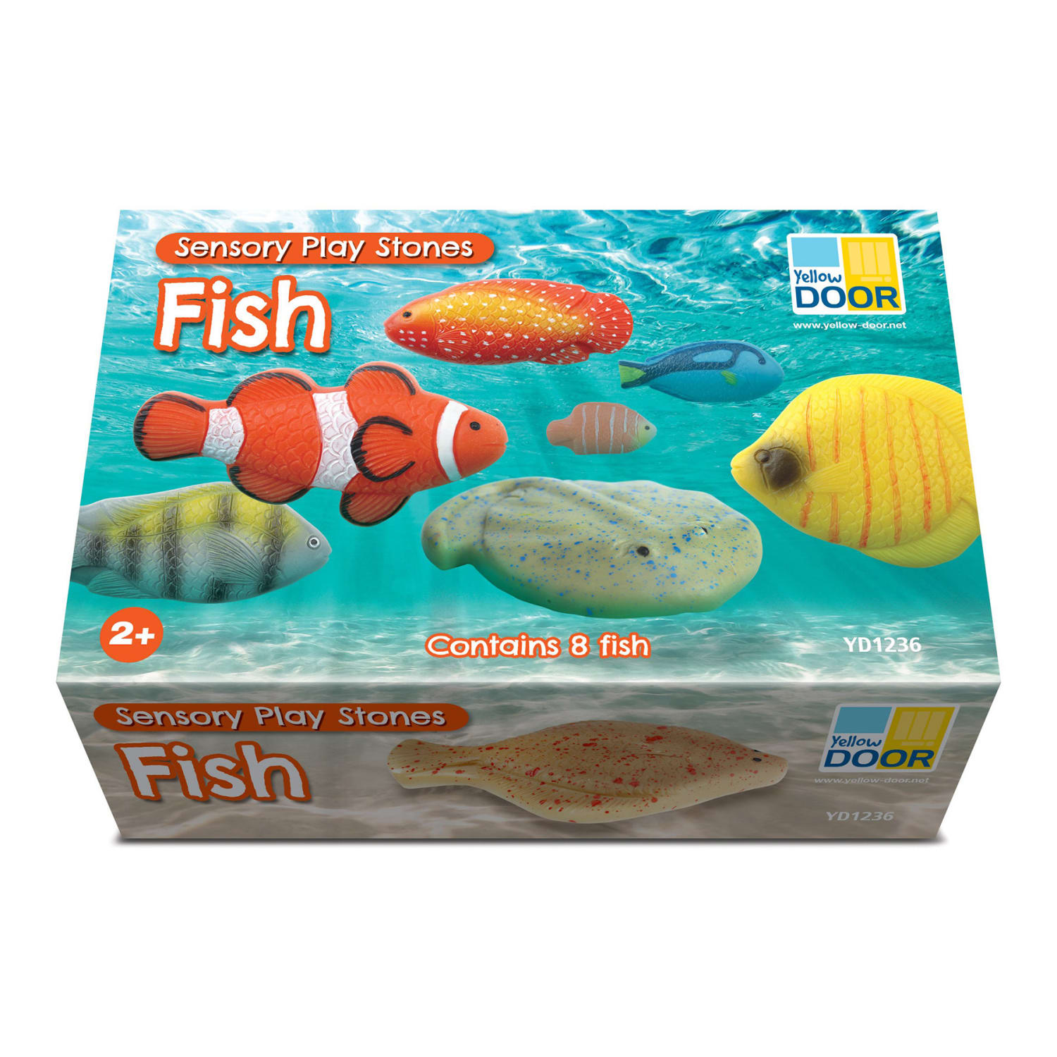 Yellow Door Sensory Stones, Fish - Image 3