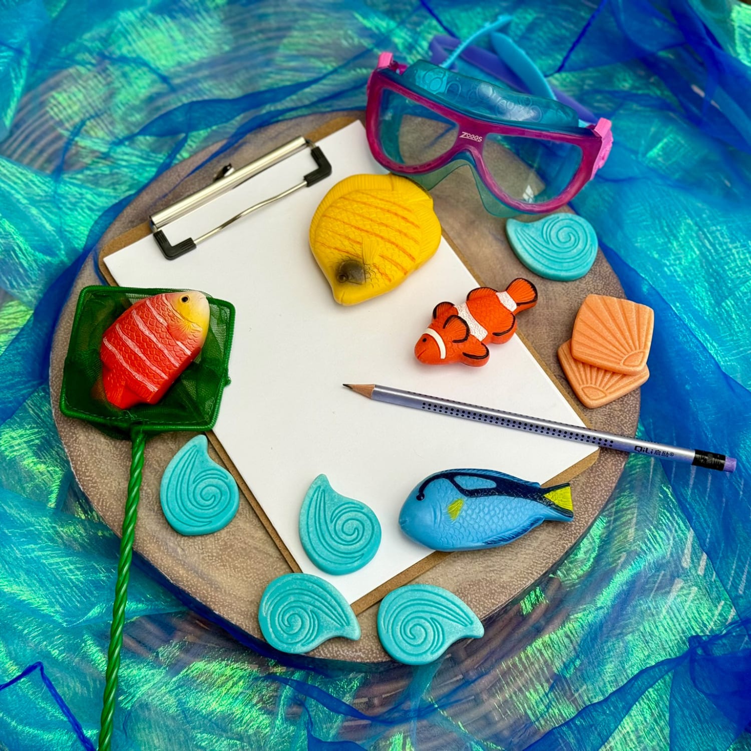Yellow Door Sensory Stones, Fish - Image 6