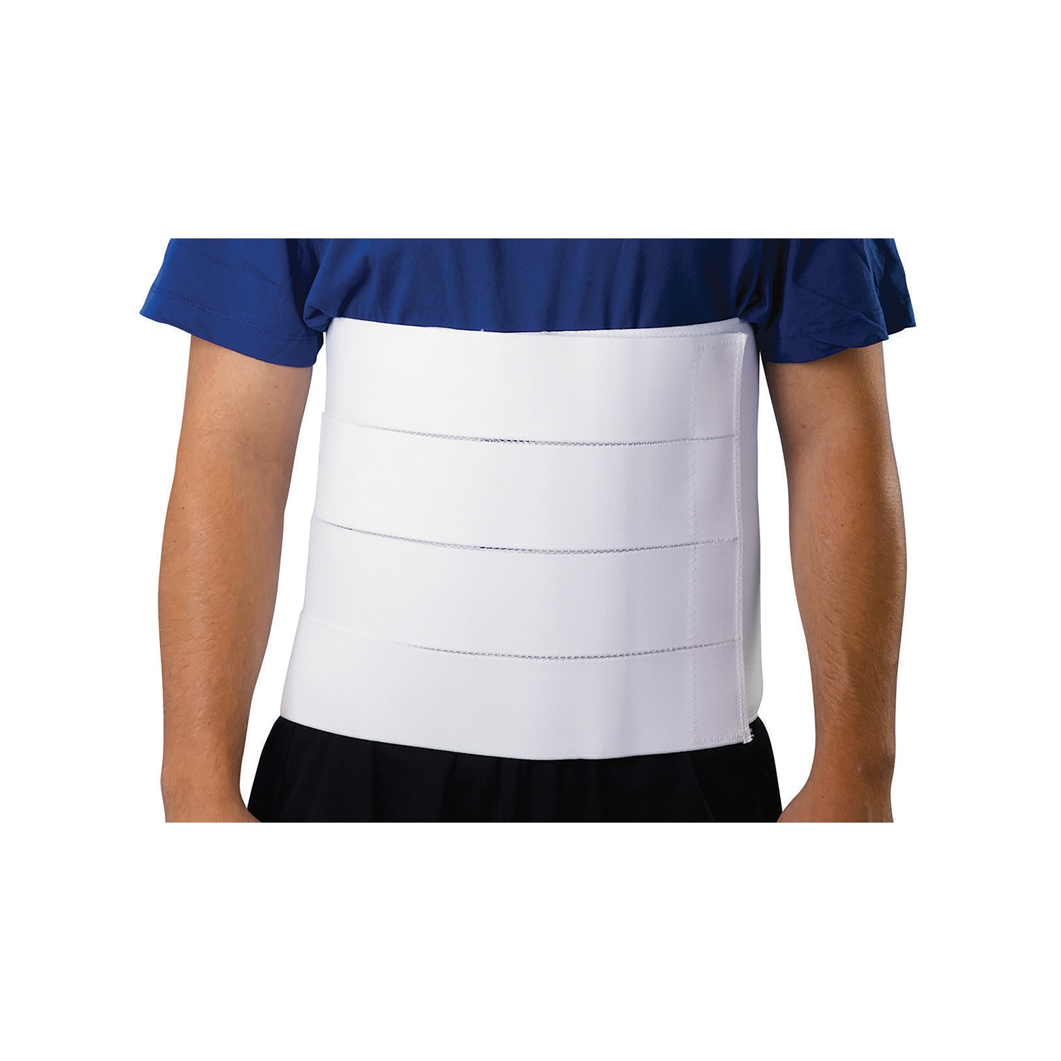 Medline 4-Panel Abdominal Binder, 46 - 62in, Large/XL, White