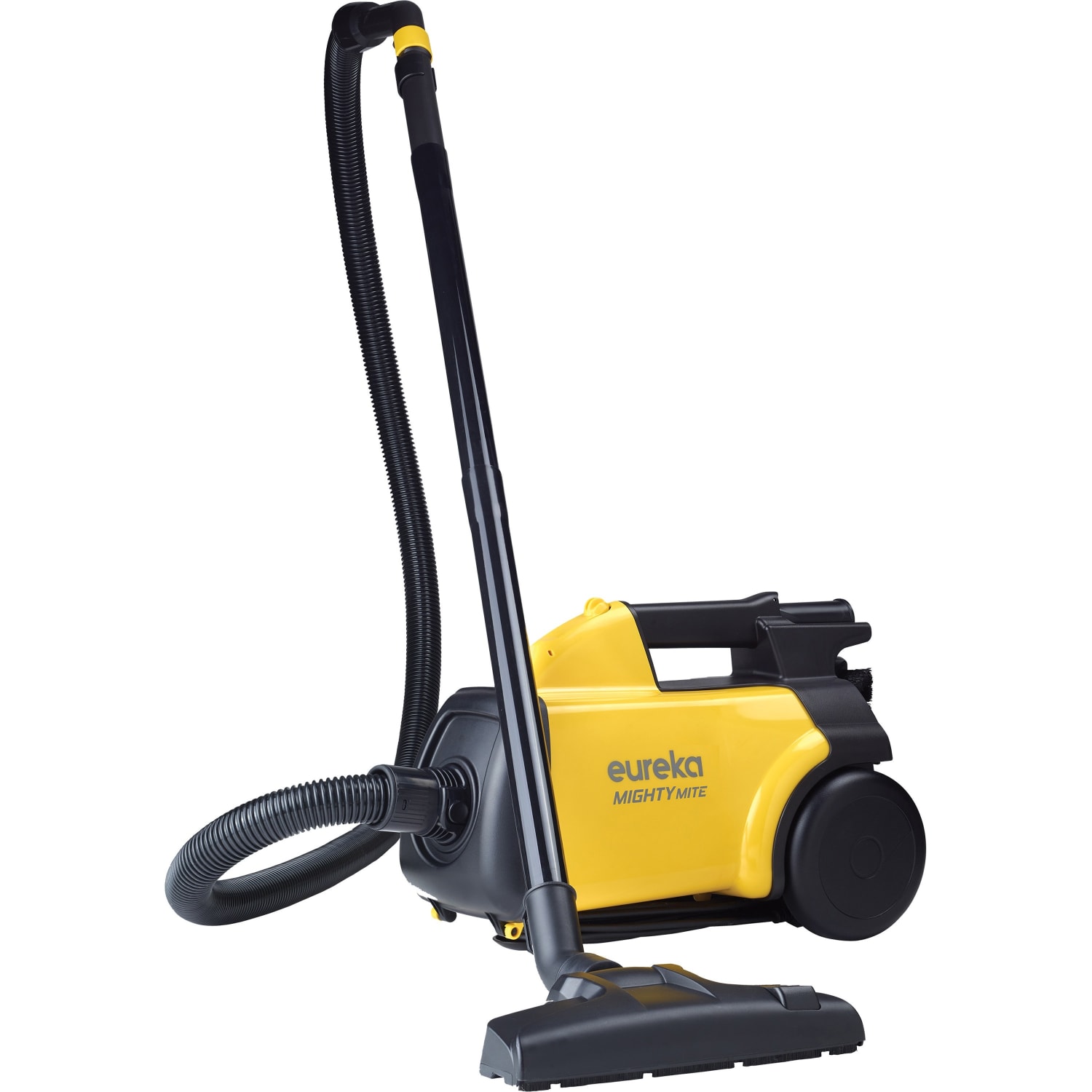Eureka Mighty Mite Canister Vacuum, Black/Yellow - Image 3