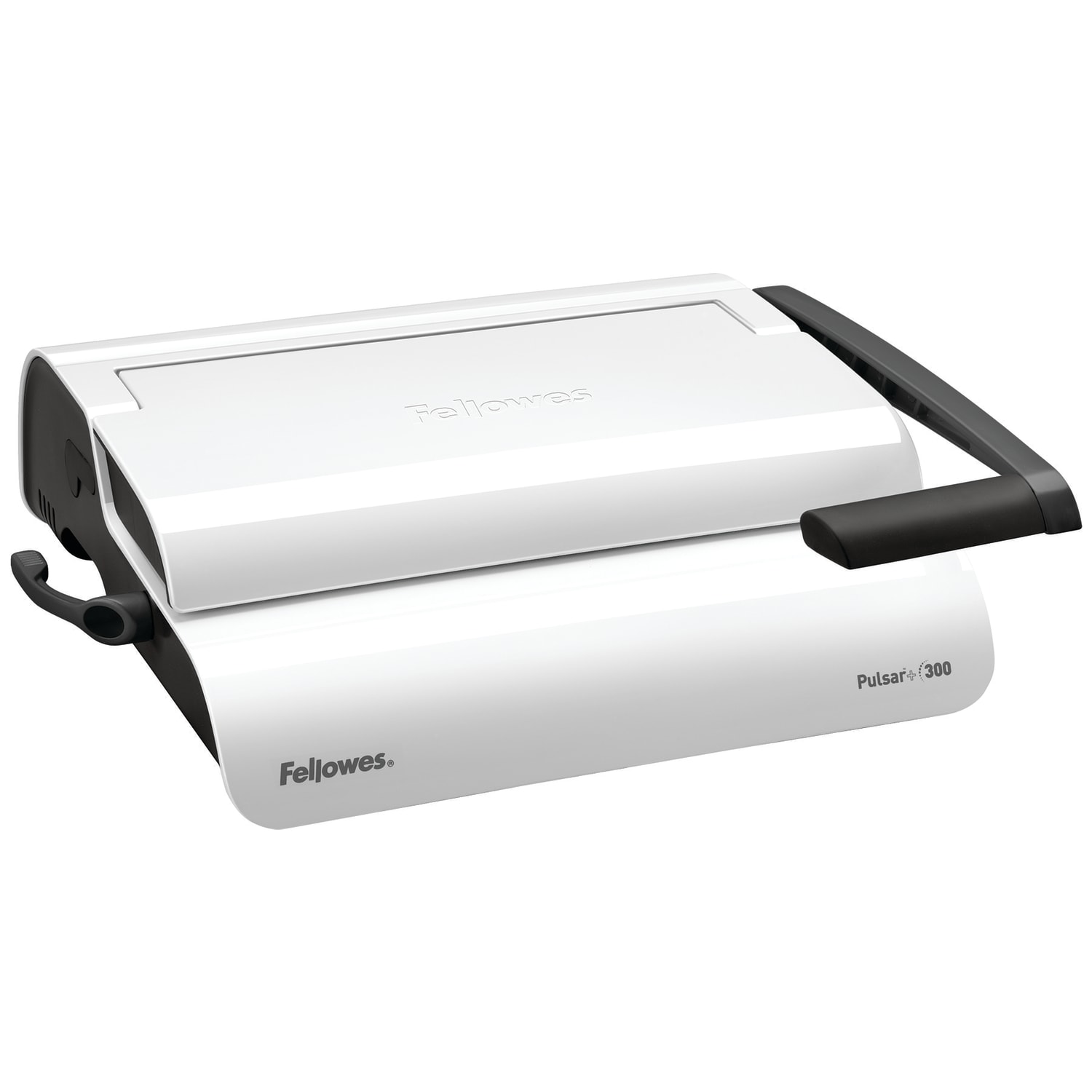 Fellowes Pulsar 300 Manual Comb Binding Machine, 300 Sheet Capacity, 5.1inH x 18.1inW x 15.4inD, White - Image 4