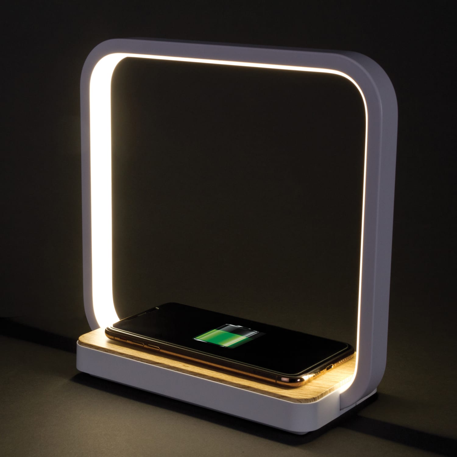 OttLite Wireless Charging Station With Night Light, 8-3/4inH - Image 3