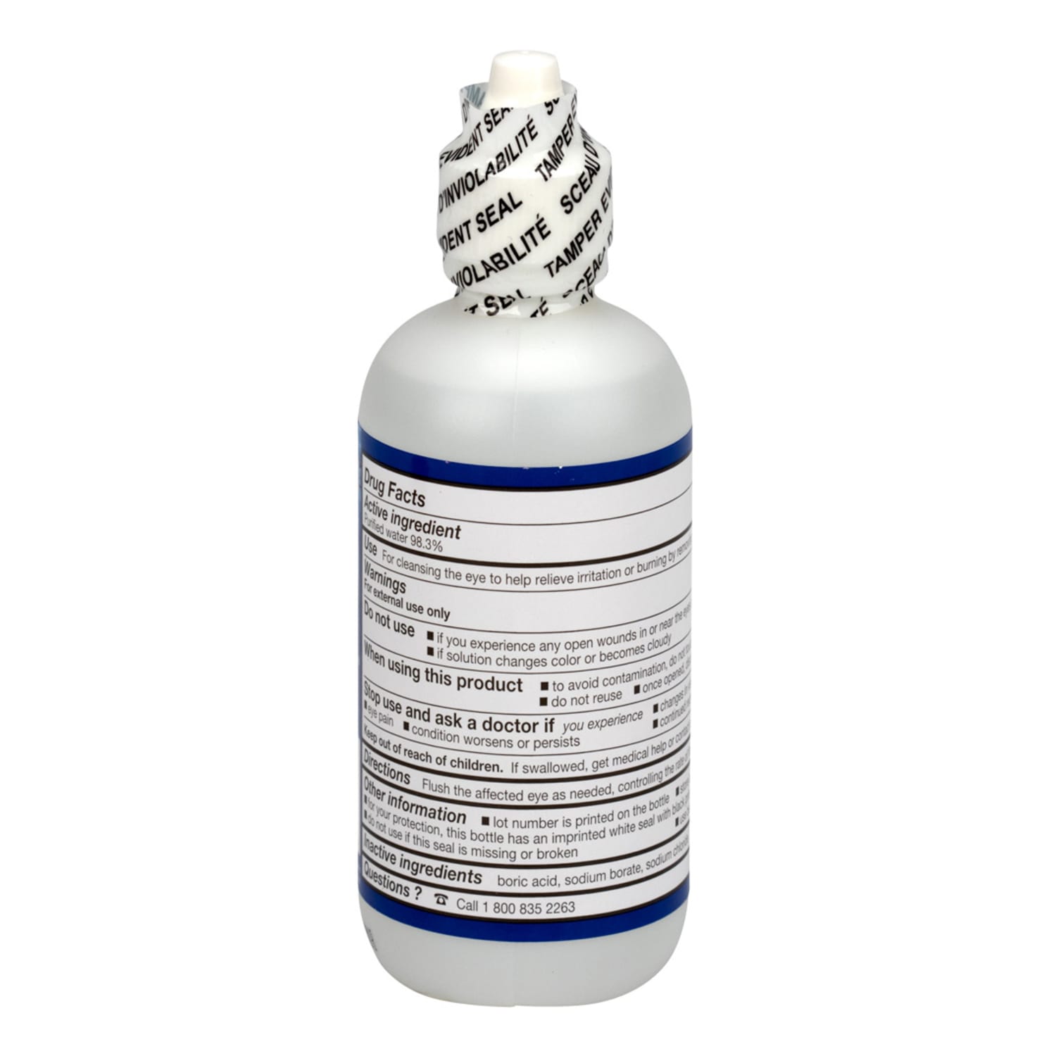 PhysiciansCare Eyewash Solution, 4 Oz, Clear - Image 6