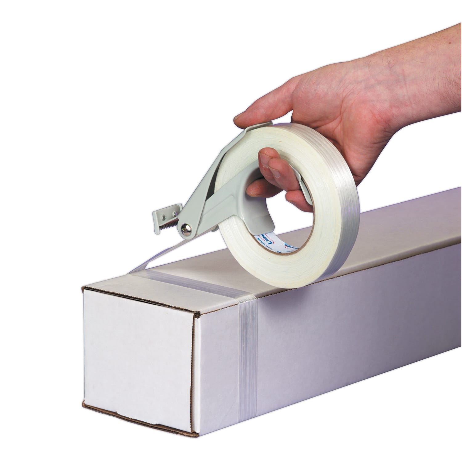 Tape Logic 1400 Strapping Tape, 1in x 60 Yd., Clear, Case Of 24 - Image 4
