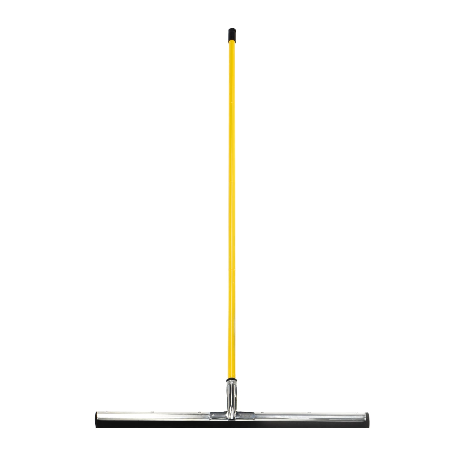 Alpine Dual Moss Heavy-Duty Floor Squeegees, 30in, 50in Handle, Yellow, Pack Of 2 Squeegees - Image 3