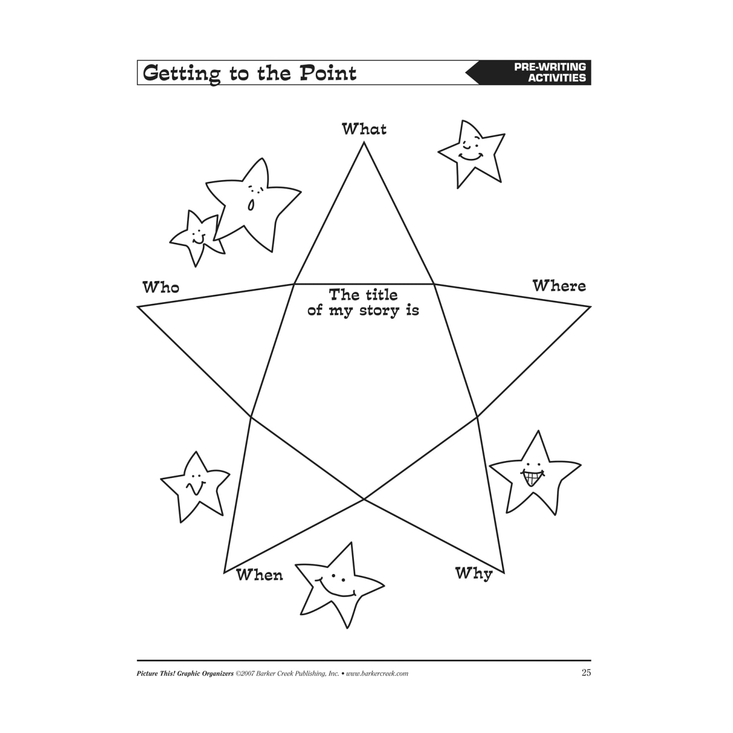 Barker Creek Picture This! Graphic Organizers Activity Book - Image 4