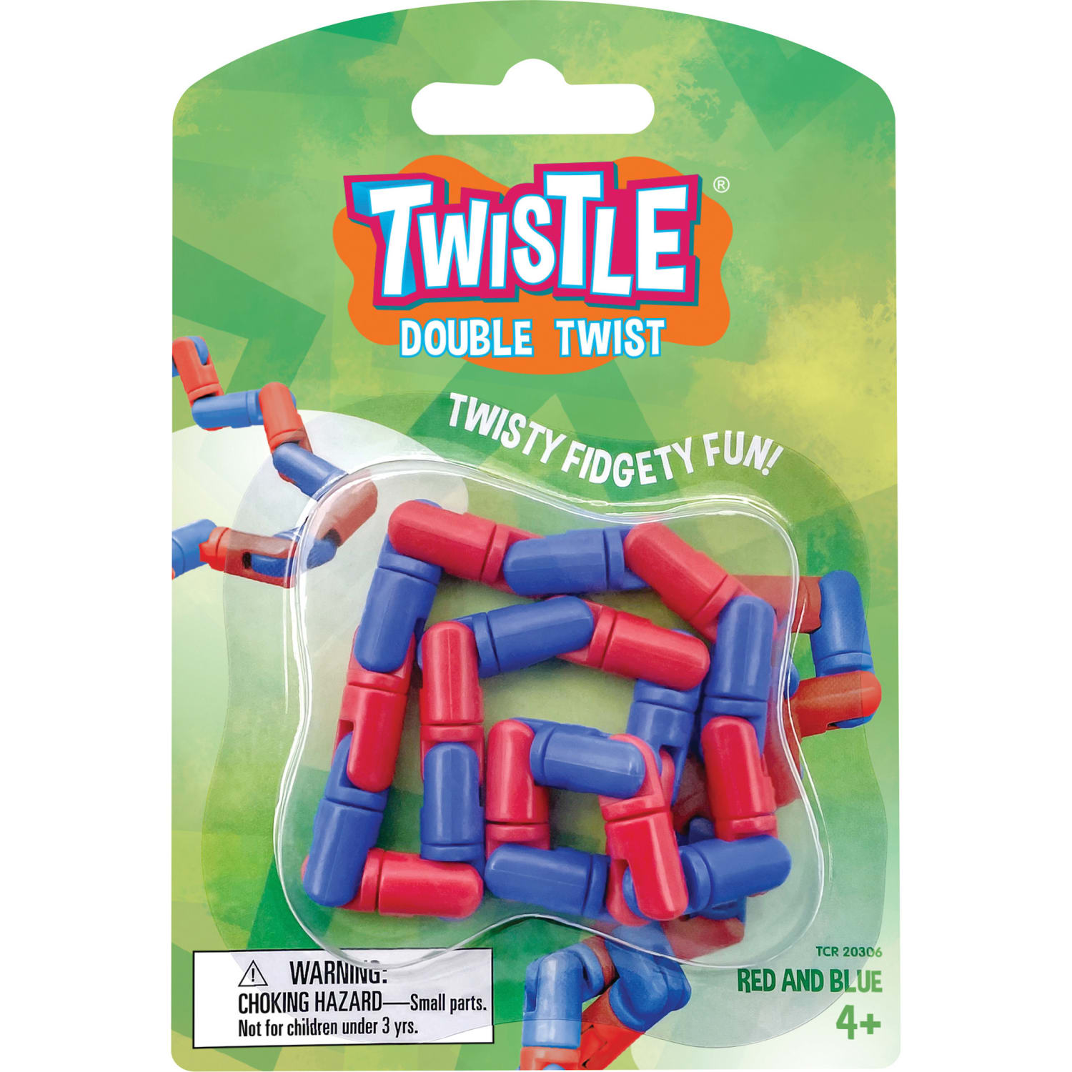 Teacher Created Resources Twistle Double Twist, Red & Blue, Pack Of 3 - Image 3