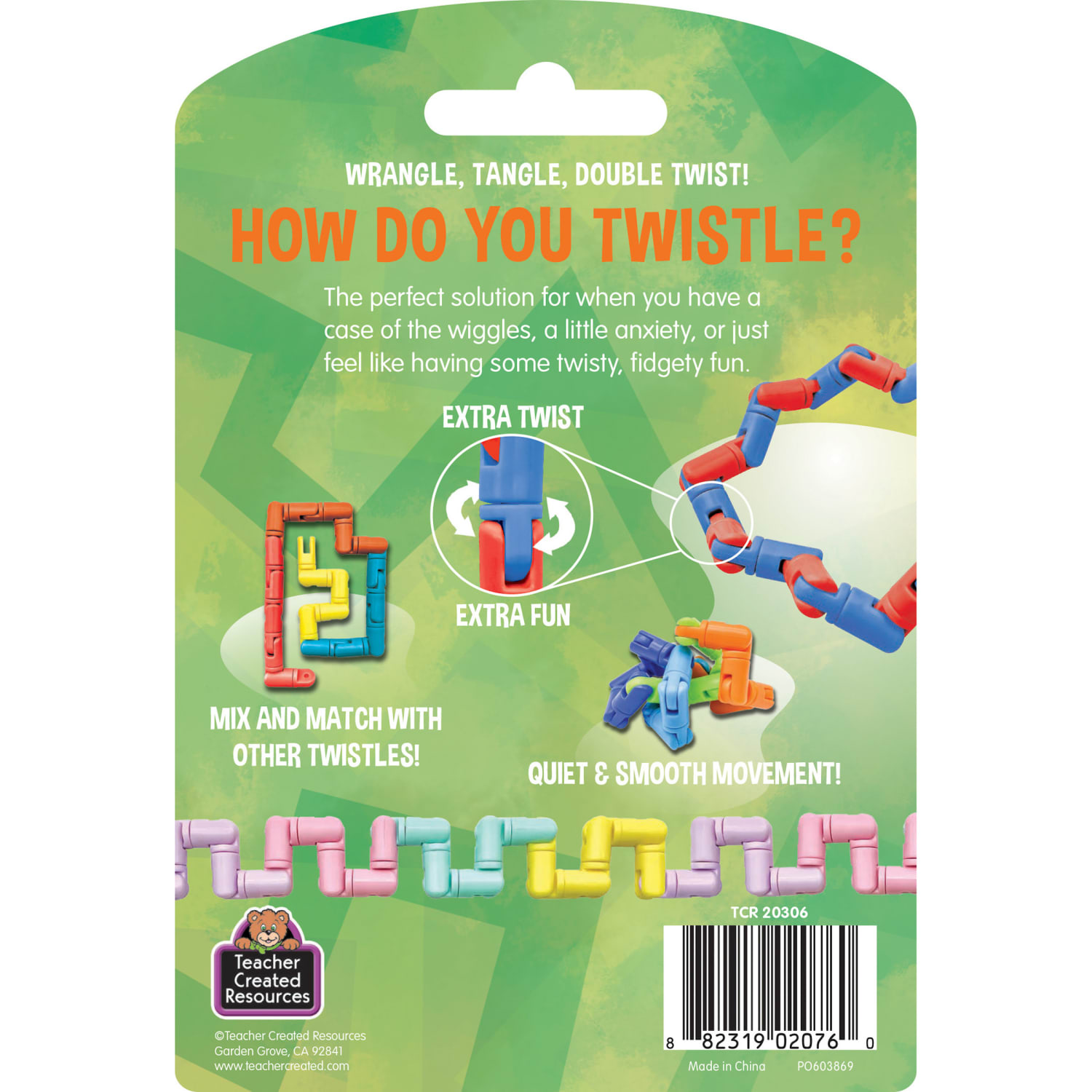 Teacher Created Resources Twistle Double Twist, Red & Blue, Pack Of 3 - Image 5