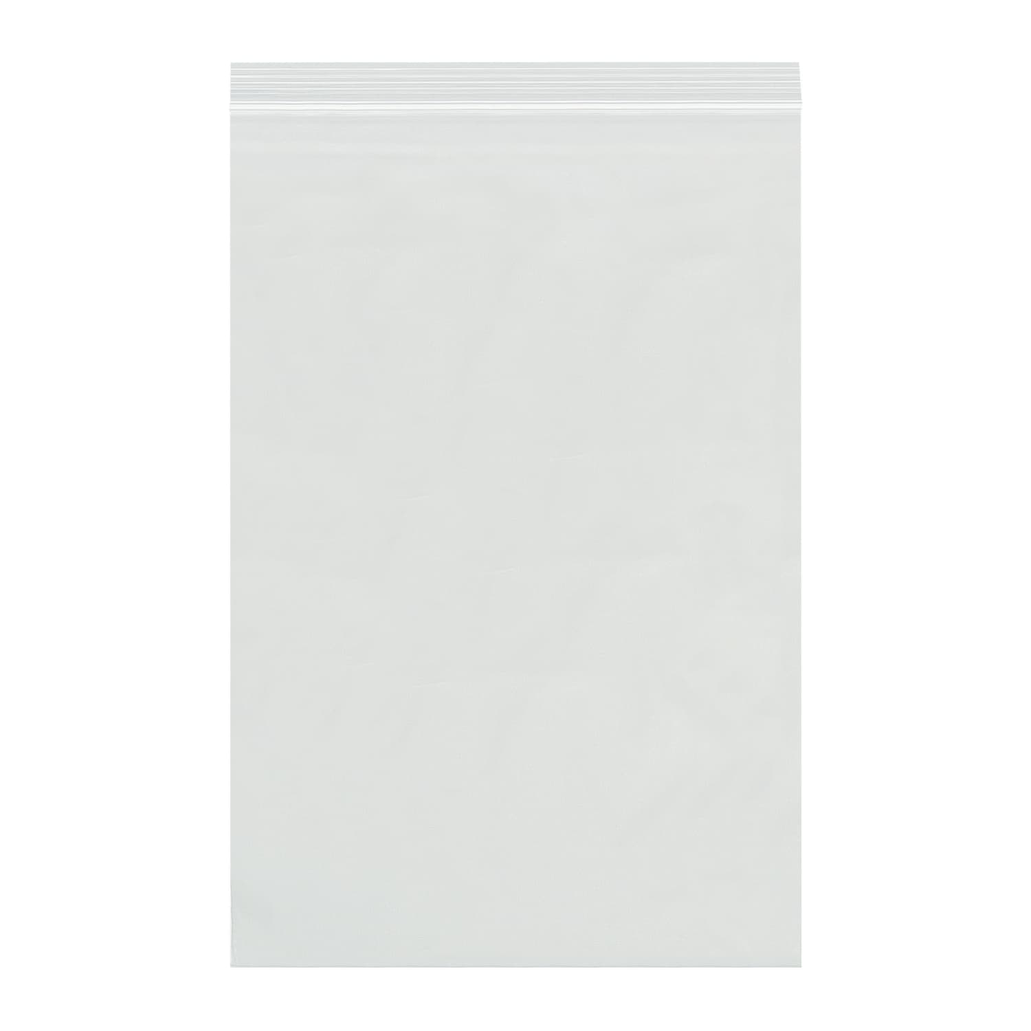 Office Depot Brand 2 Mil Reclosable Poly Bags, 30in x 30in, Clear, Case Of 250