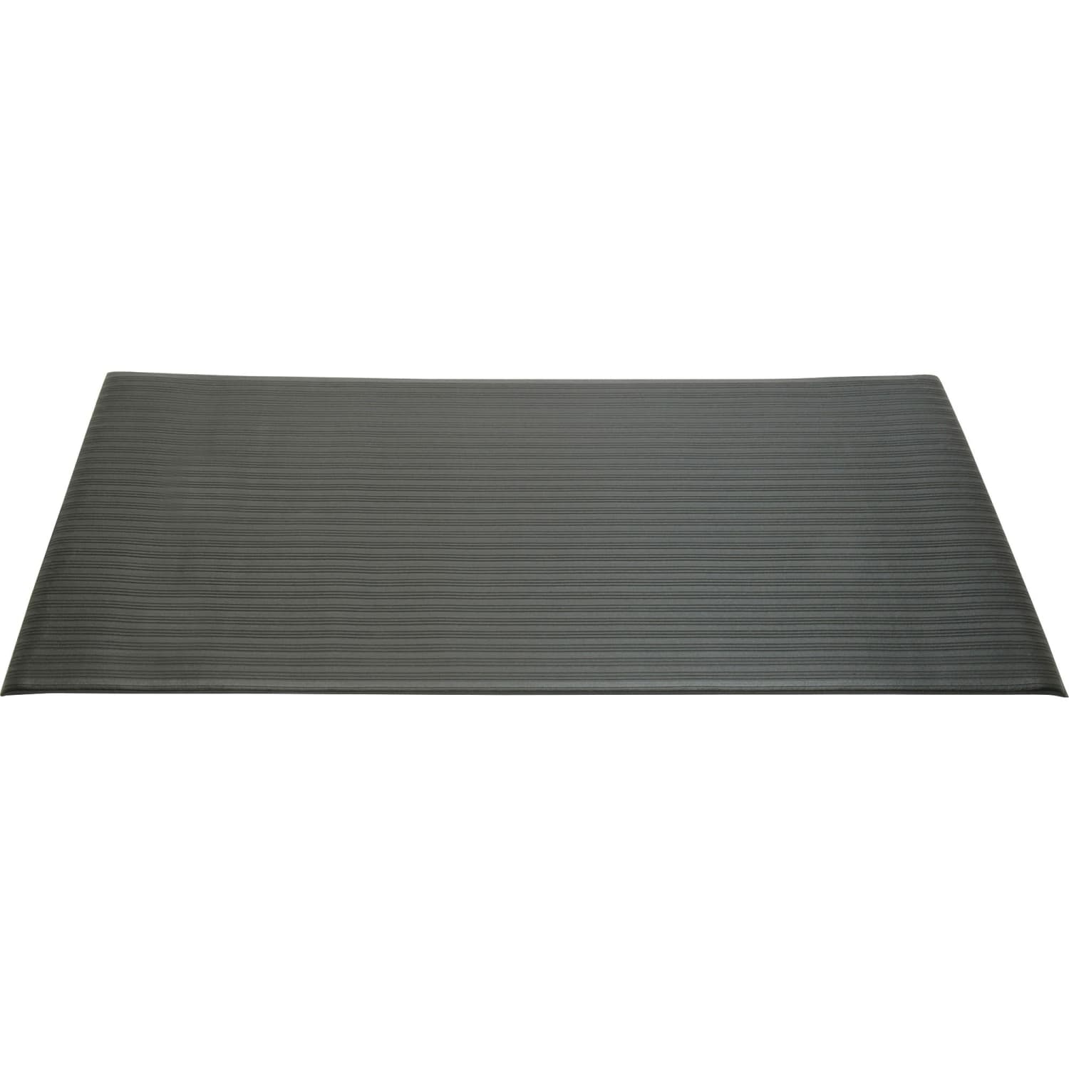 SKILCRAFT Vinyl Ribbed Anti-Fatigue Mat, 36in x 60in, Black (AbilityOne 7220-01-616-3624) - Image 4