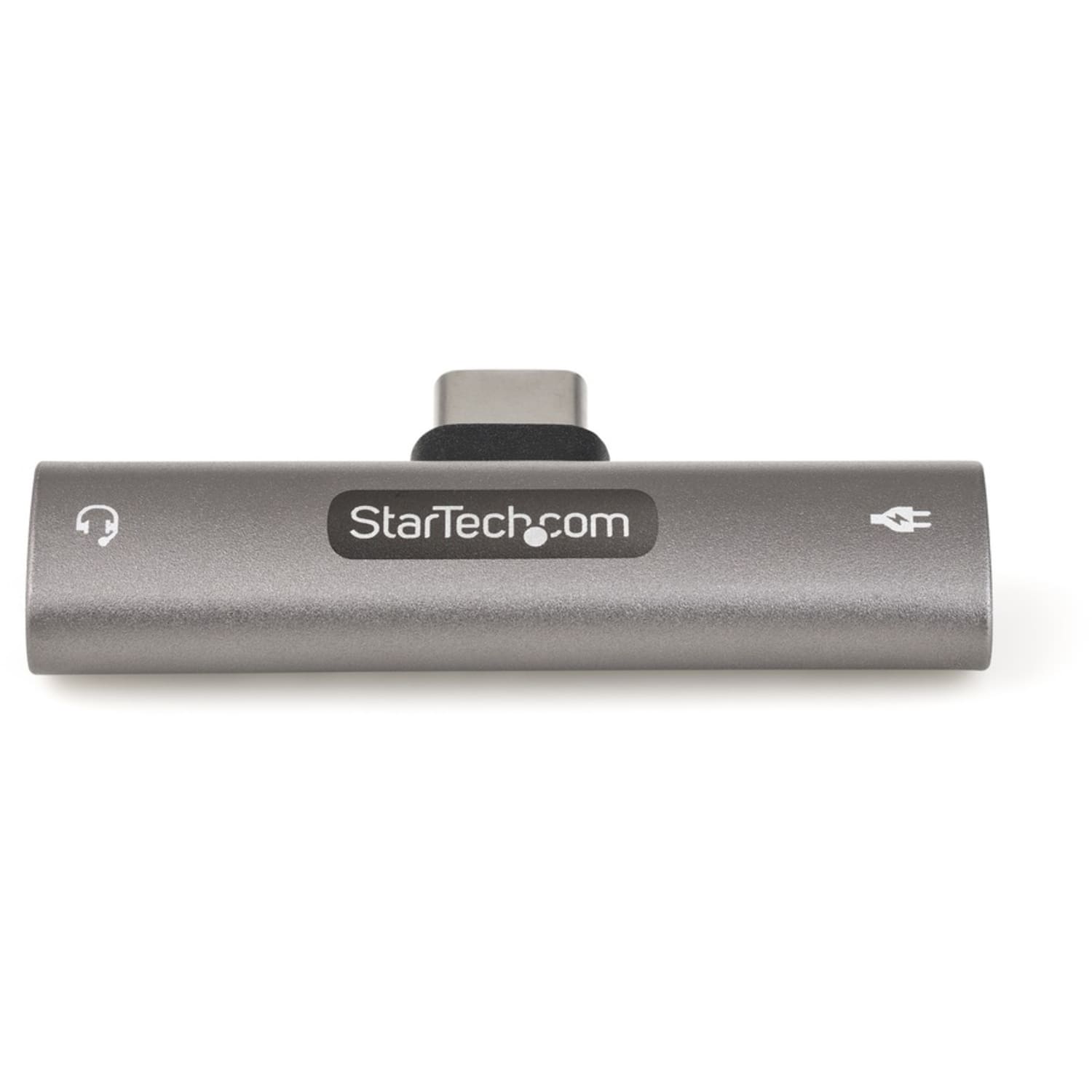 StarTech.com USB C Audio & Charge Adapter, USB-C Audio Adapter with 3.5mm Headset Jack and USB Type-C PD Charging, For USB-C Phone/Tablet - USB C audio / charge adapter w/ 3.5mm TRRS audio & 60W USB-C power delivery 3.0 pass-through - Bus-power - Image 3