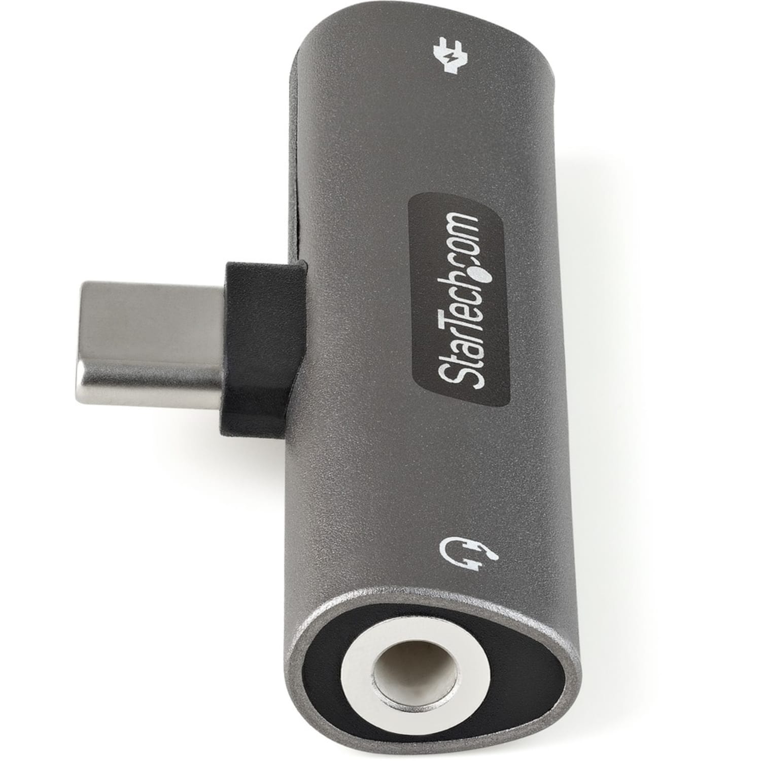 StarTech.com USB C Audio & Charge Adapter, USB-C Audio Adapter with 3.5mm Headset Jack and USB Type-C PD Charging, For USB-C Phone/Tablet - USB C audio / charge adapter w/ 3.5mm TRRS audio & 60W USB-C power delivery 3.0 pass-through - Bus-power - Image 4