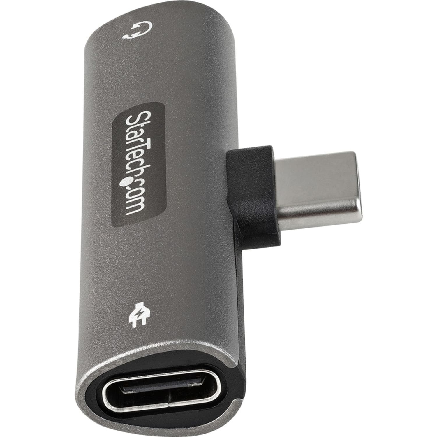 StarTech.com USB C Audio & Charge Adapter, USB-C Audio Adapter with 3.5mm Headset Jack and USB Type-C PD Charging, For USB-C Phone/Tablet - USB C audio / charge adapter w/ 3.5mm TRRS audio & 60W USB-C power delivery 3.0 pass-through - Bus-power - Image 5