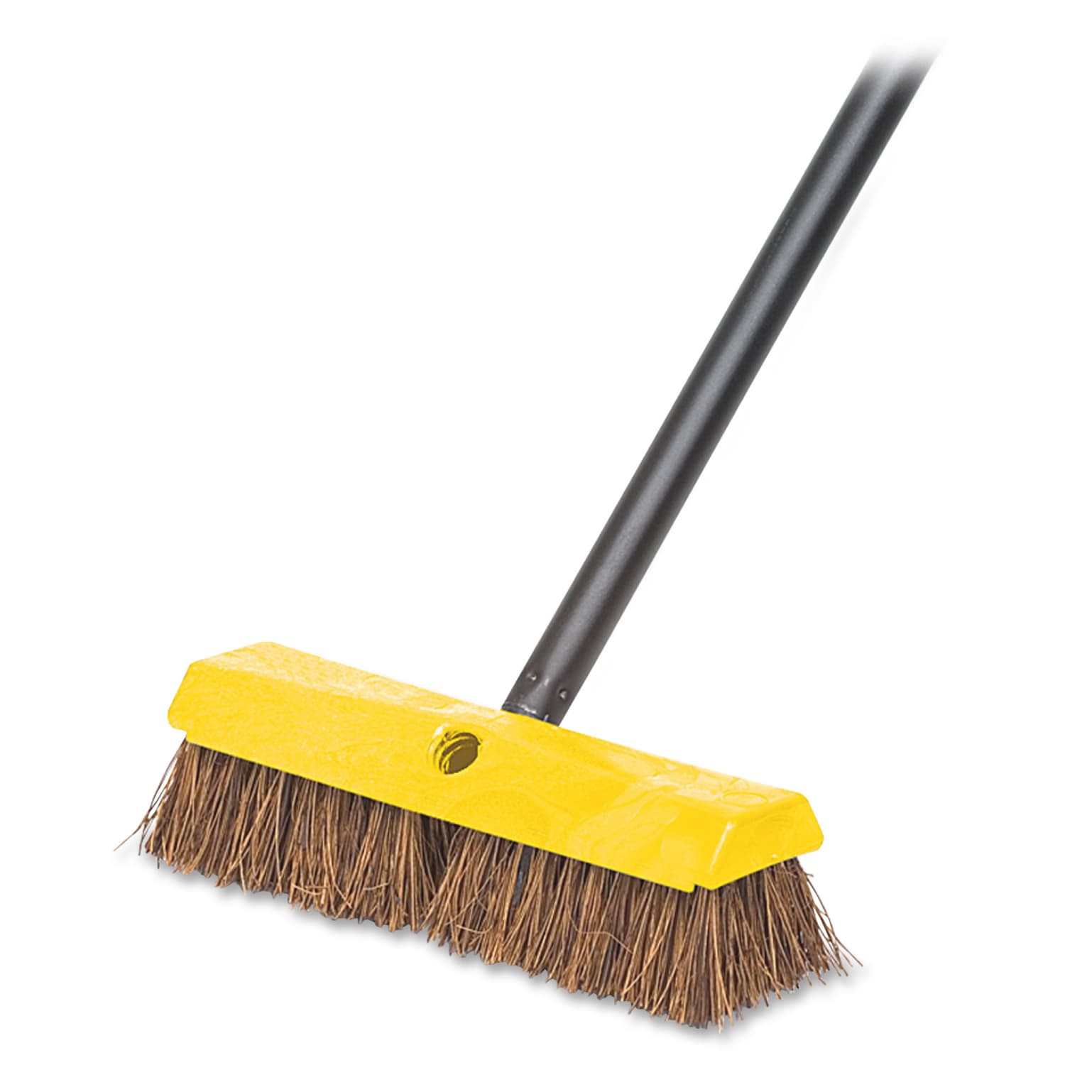 Rubbermaid Rugged Deck Brush, Yellow - Image 3
