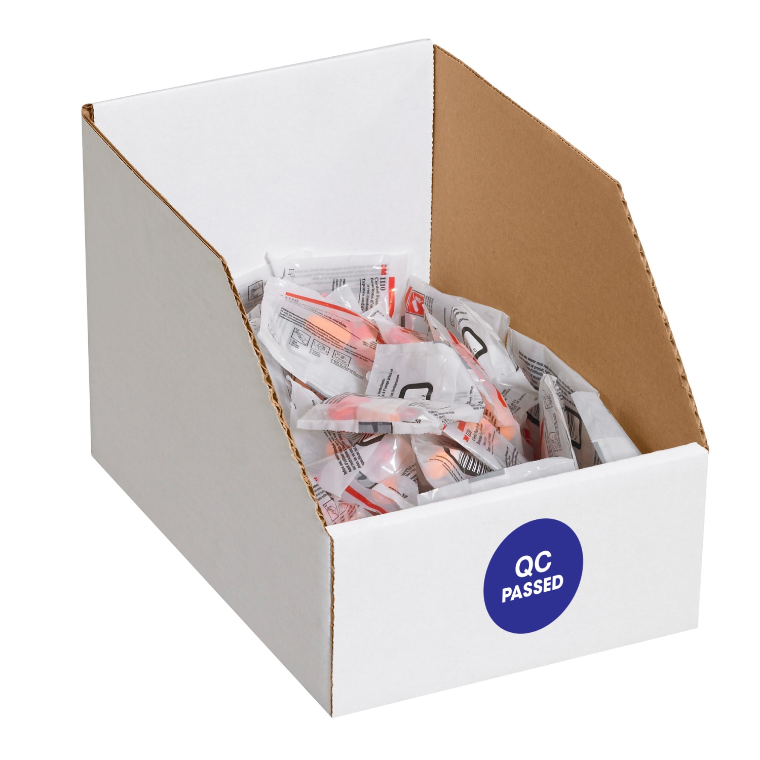 Tape Logic Preprinted Special Handling Labels, DL1258, QC Passed, Round, 1in, Blue, Roll Of 500 - Image 3