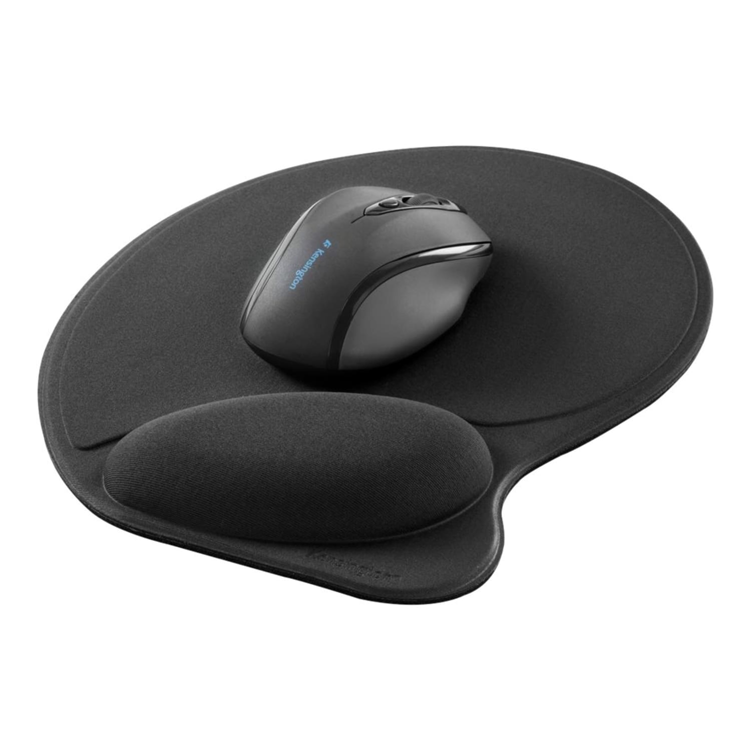 Kensington Mouse Pad/Wrist Pillow, Black