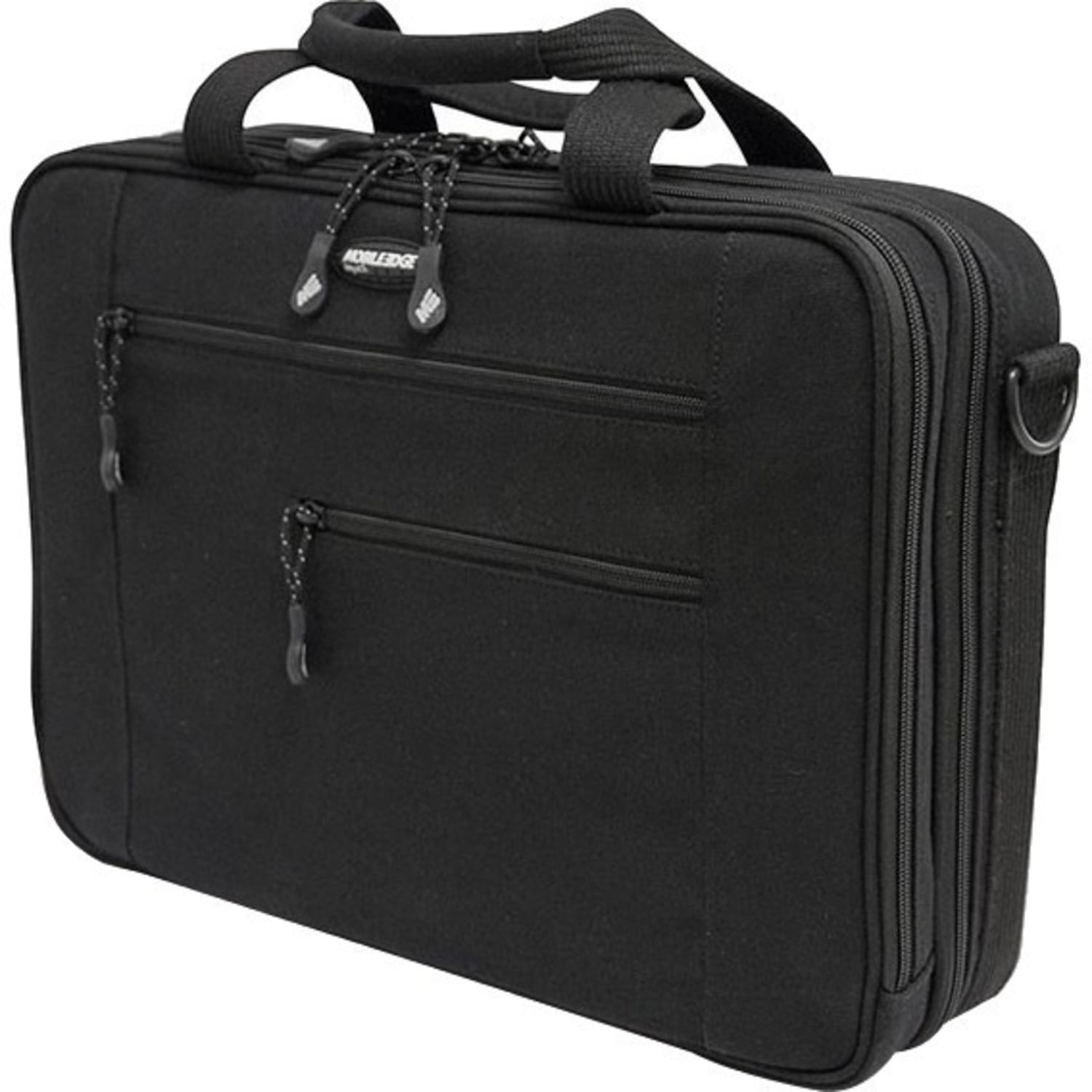 Mobile Edge E-Collection Briefcase And Shoulder Strap, With 16in Laptop Pocket, Black - Image 5