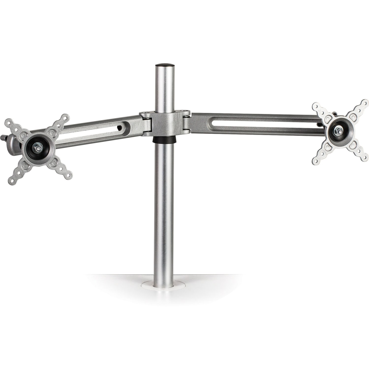 Fellowes Lotus Dual-Monitor Arm Kit, 16 1/2inH x 28 1/2inW x 5 1/2inD, Black - Image 6