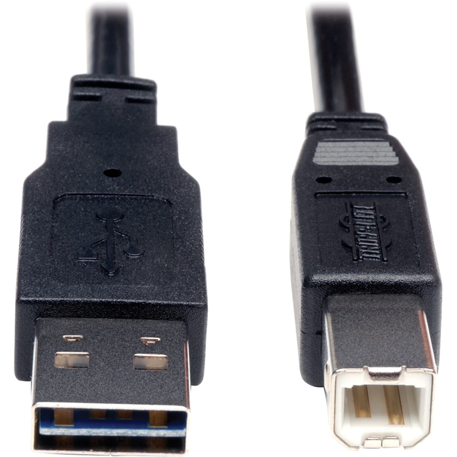 Eaton Tripp Lite Series Universal Reversible USB 2.0 Cable (Reversible A to B M/M), 6 ft. (1.83 m) - USB cable - UR022006 - Image 3