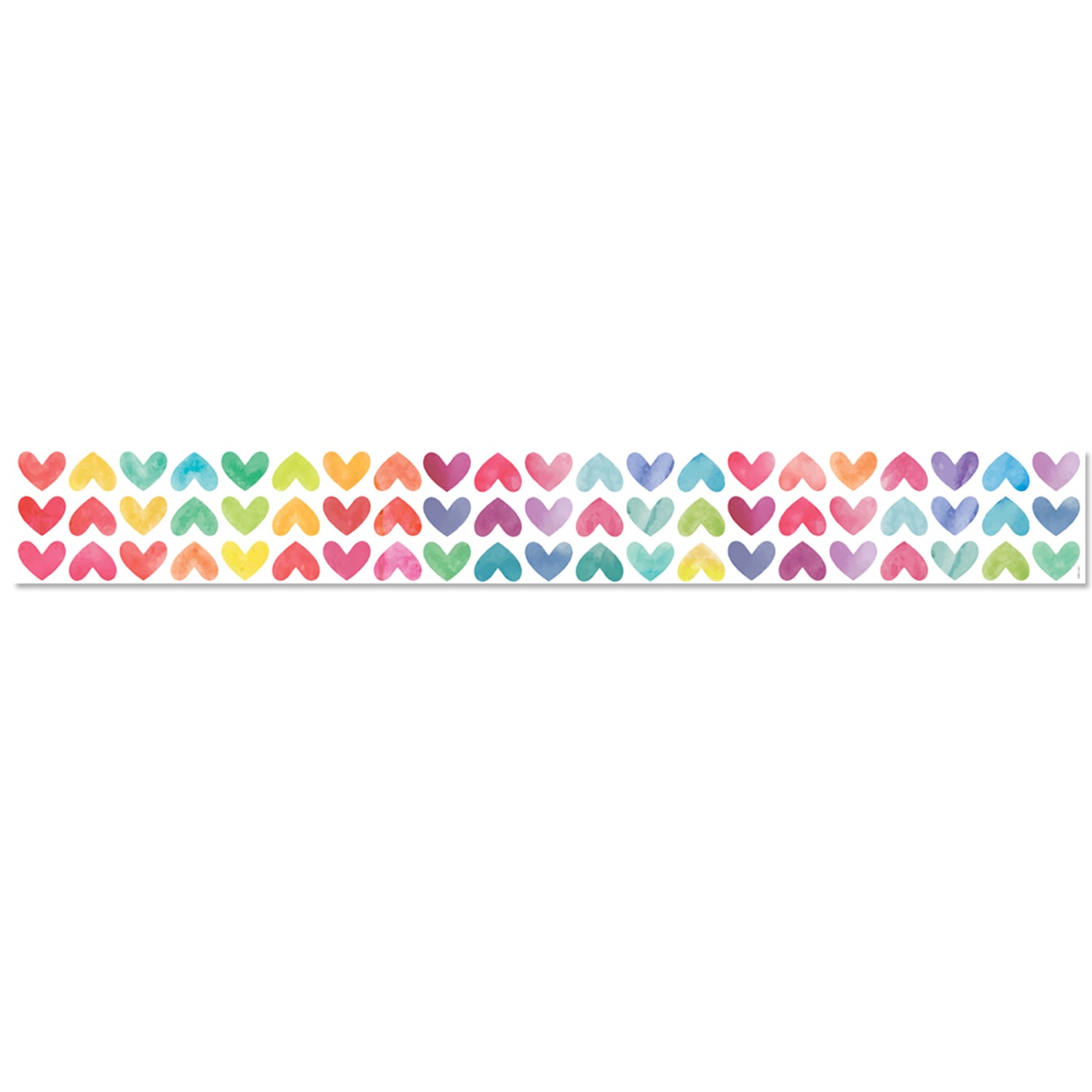 Creative Teaching Press EZ Borders, Colorful Hearts, 48' Per Pack, Set Of 3 Packs - Image 3