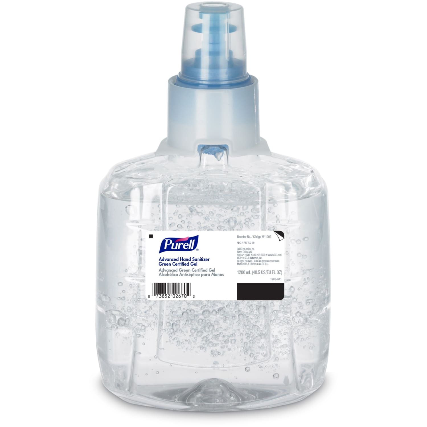 Purell LTX Advanced Green Certified Gel Instant Hand Sanitizer, 1200 mL - Image 6
