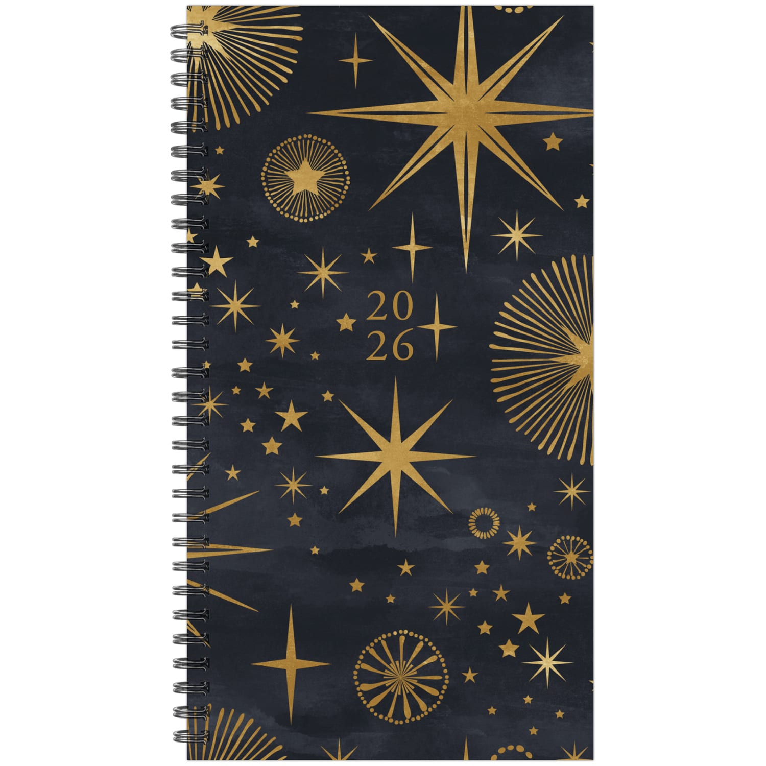 2026 Willow Creek Press Weekly/Monthly Spiral Pocket Planner, 3-1/2in x 6-1/2in, Celestial, January To December, 57322
