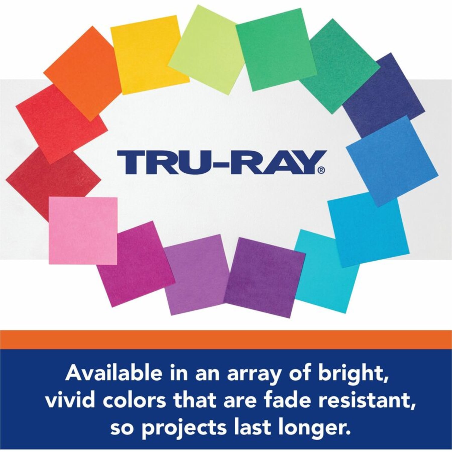 Tru-Ray Construction Paper, 50% Recycled, 18in x 24in, Festive Red, Pack Of 50 - Image 5