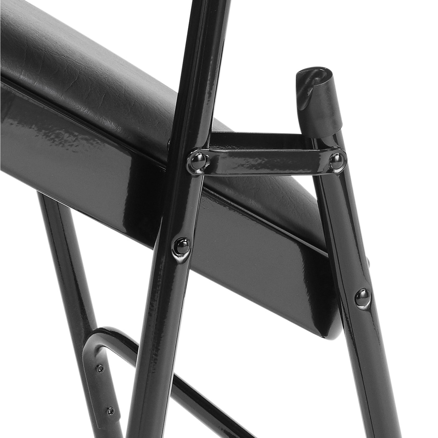 National Public Seating 1300 Series Premium Vinyl Upholstered Triple Brace Folding Chairs Black Set Of 4 Chairs PopularChairscom National Public Seating 1300 Series Premium Vinyl Upholstered Triple Brace Folding Chairs Black Set Of 4 Chairs PopularChairscom
