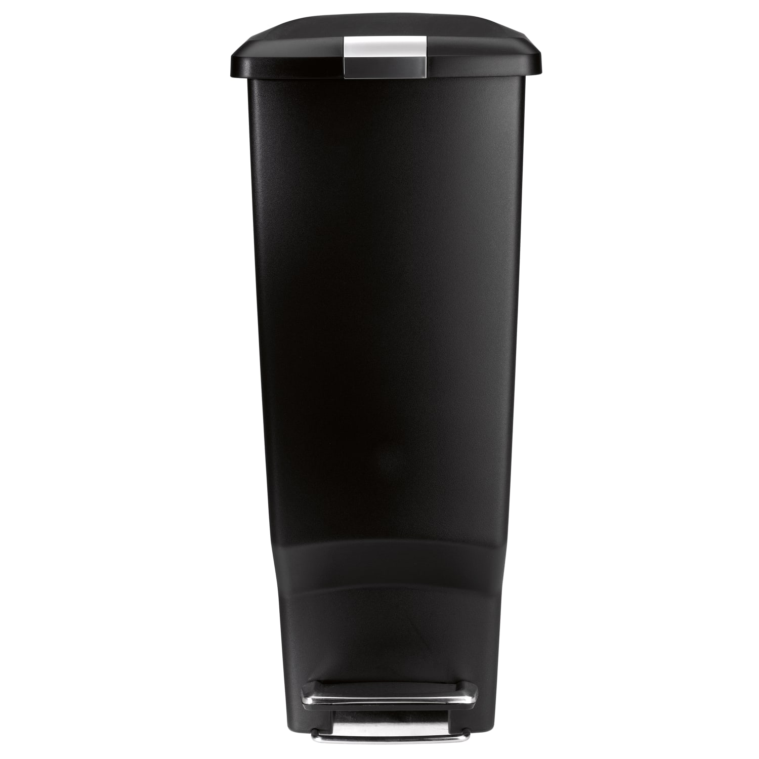 simplehuman Slim Step Can, 10.5 Gallons, Black Plastic - Image 3