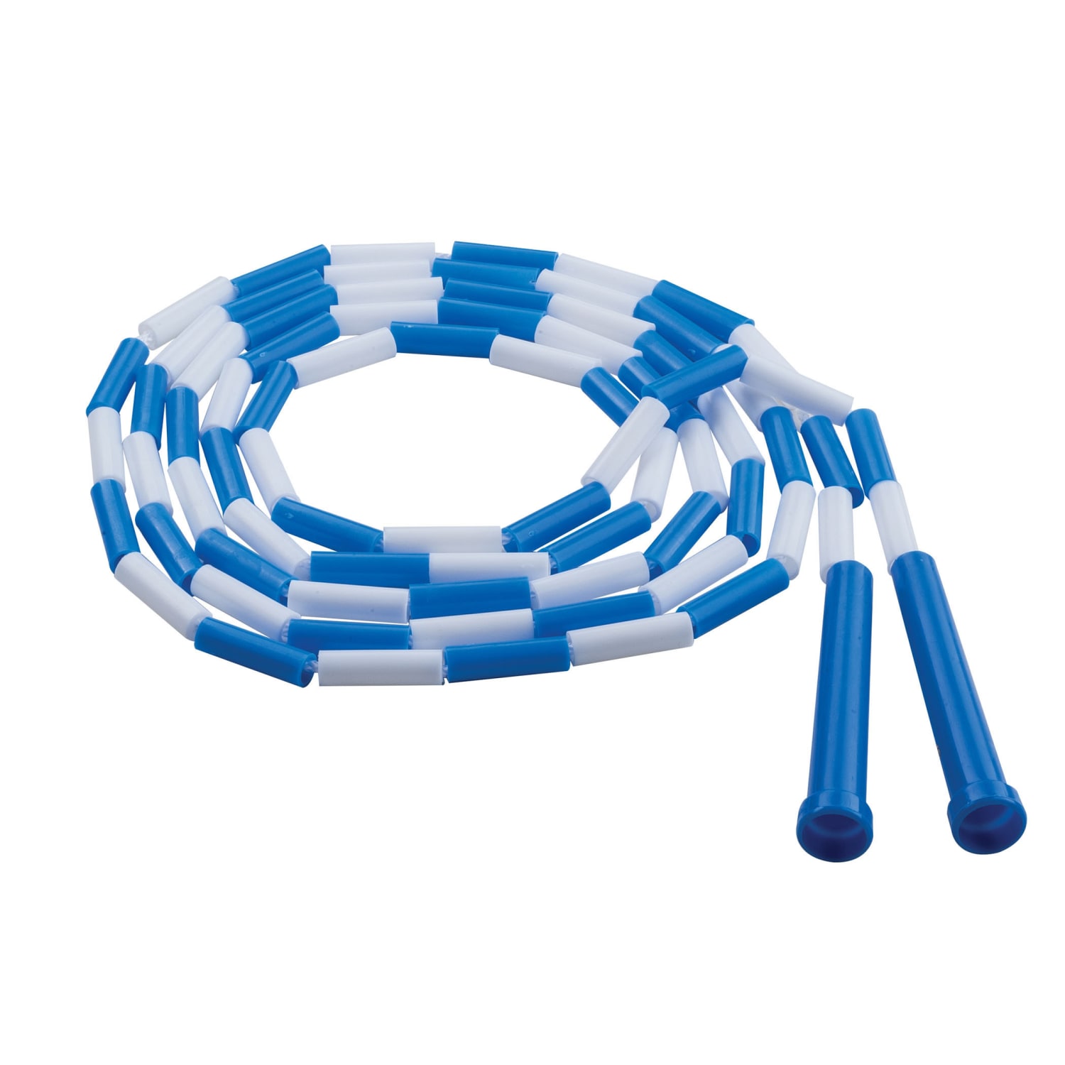 Champion Sports Plastic Segmented Jump Ropes, 9ft, Blue/White, Pack Of 6 Jump Ropes - Image 3