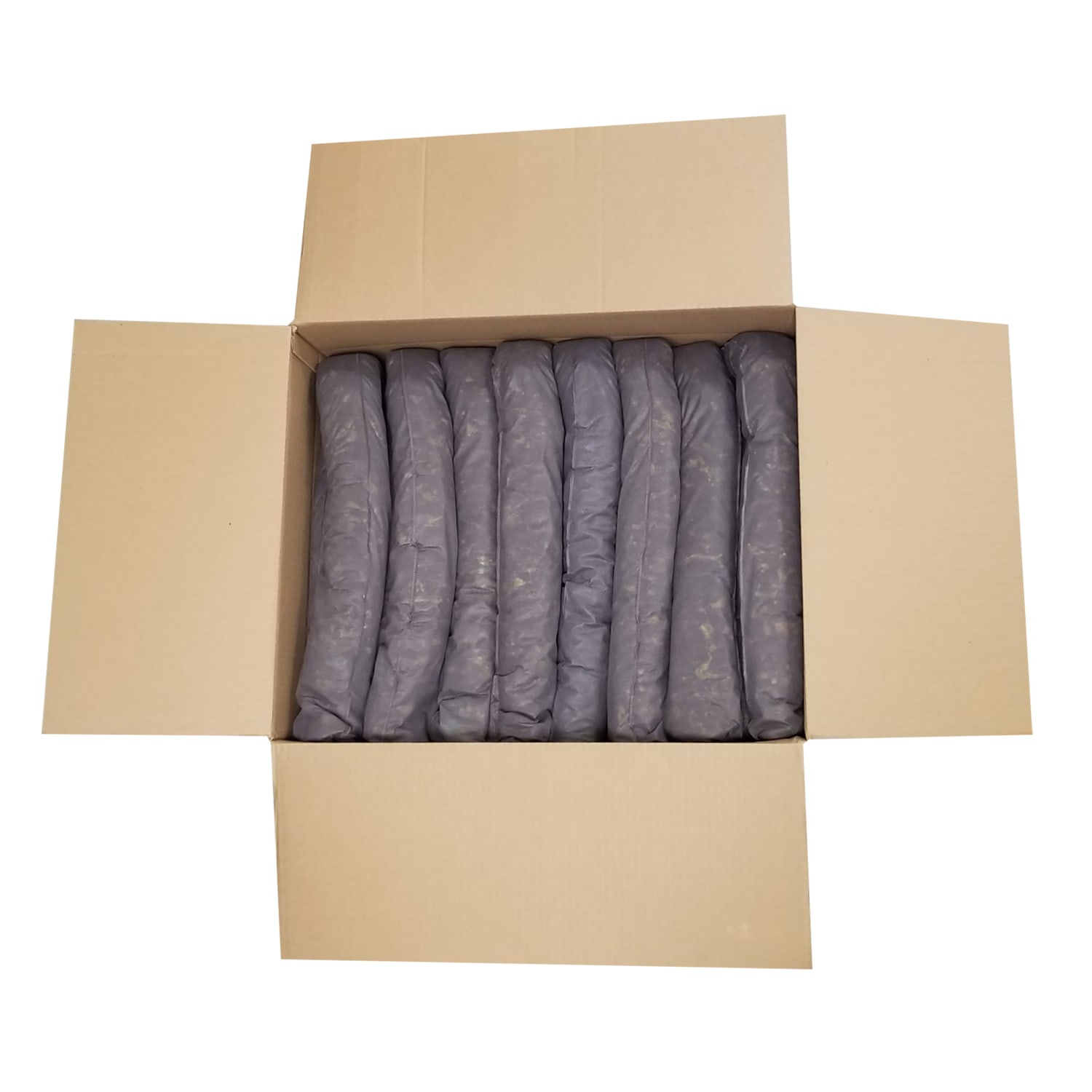 Hospeco TaskBrand Universal Sorbent Socks, 3in x 48in, Gray, Pack Of 40 Socks - Image 4