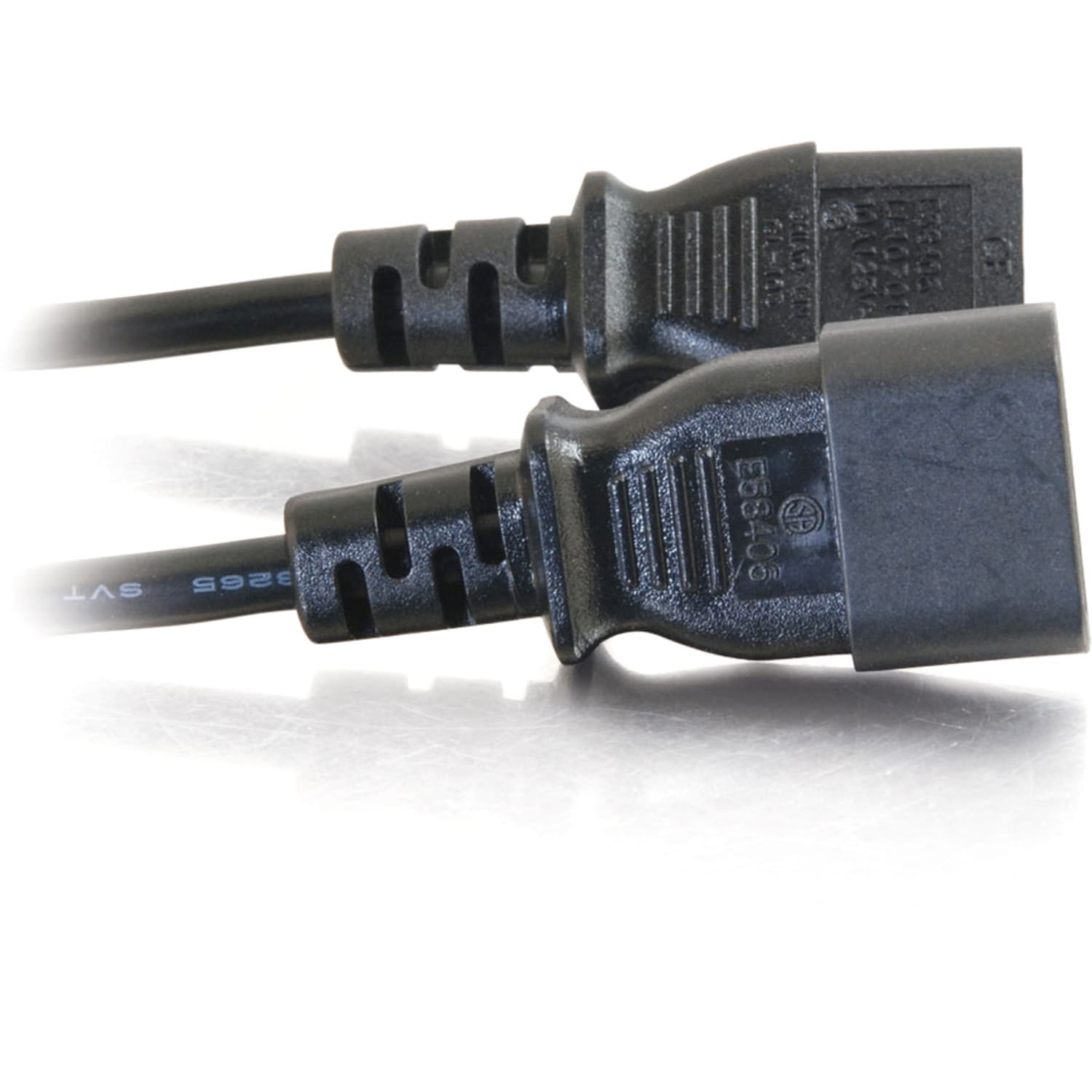 C2G 12ft 18 AWG Computer Power Extension Cord (IEC320C14 to IEC320C13) - 12ft - Image 3