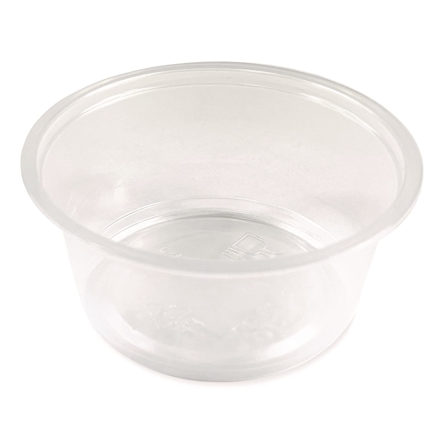 Boardwalk Polypropylene Souffle/Portion Cups, 3.25 Oz, 3inH x 3inW x 3inD, Translucent, Pack Of 2,500 Cups - Image 4